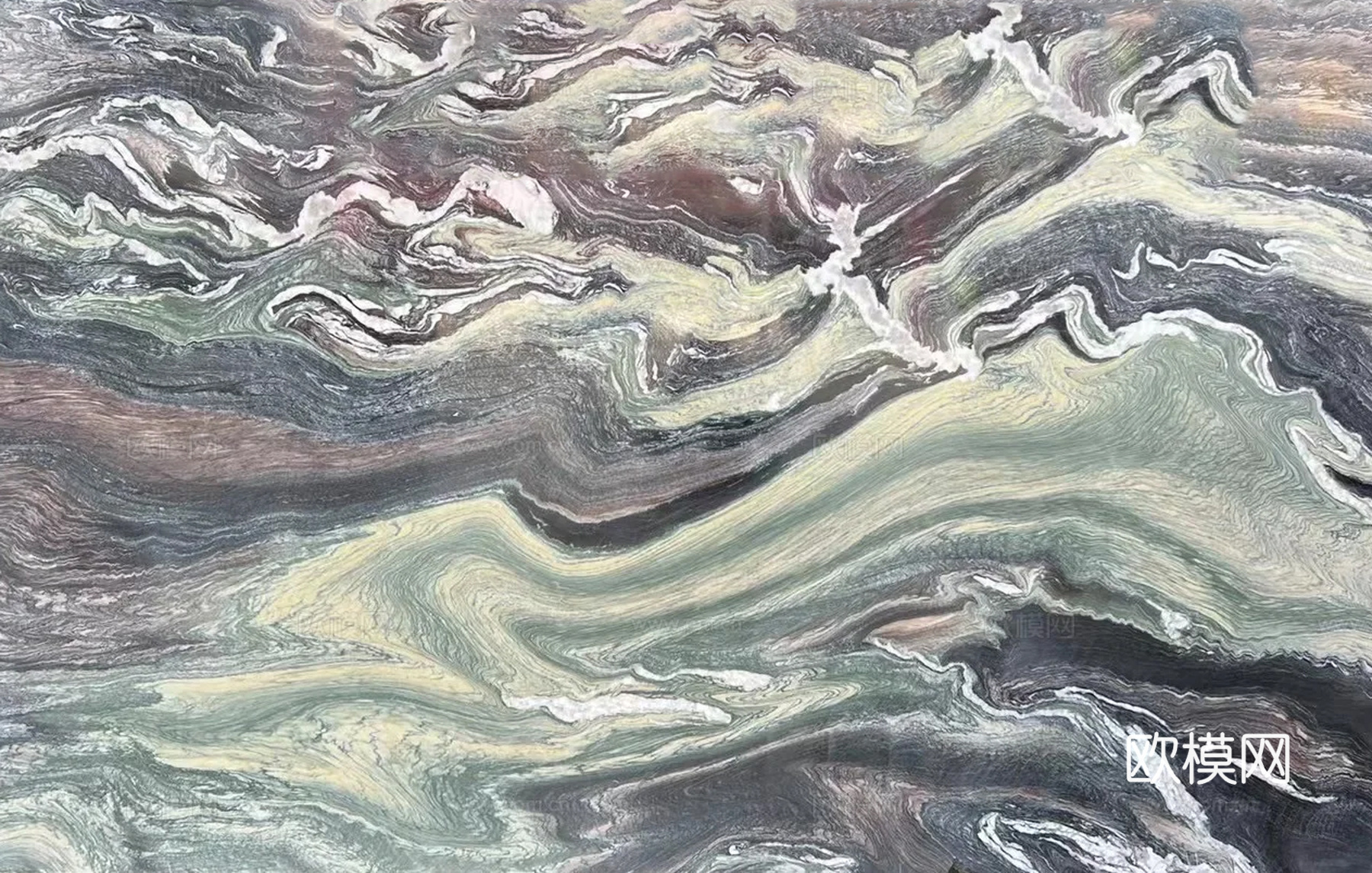 CCD紫云石大纹理