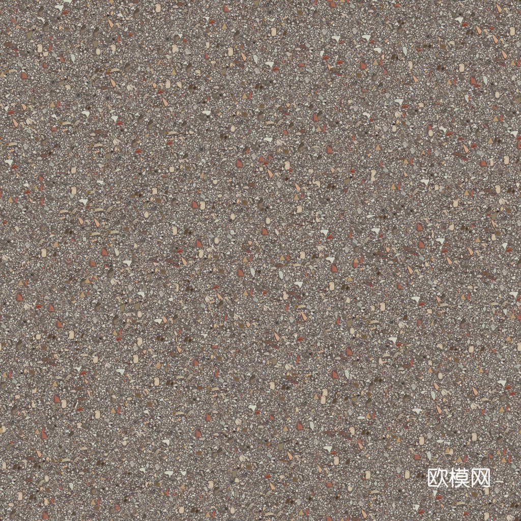 无缝红色水磨石