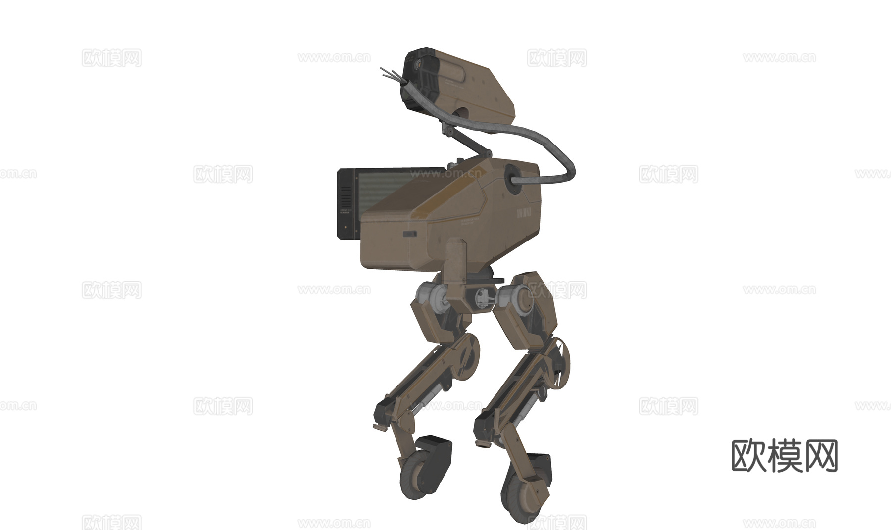 工业机器人 智能机器 具身智能 人形机器人3d模型下载（渲染图2）