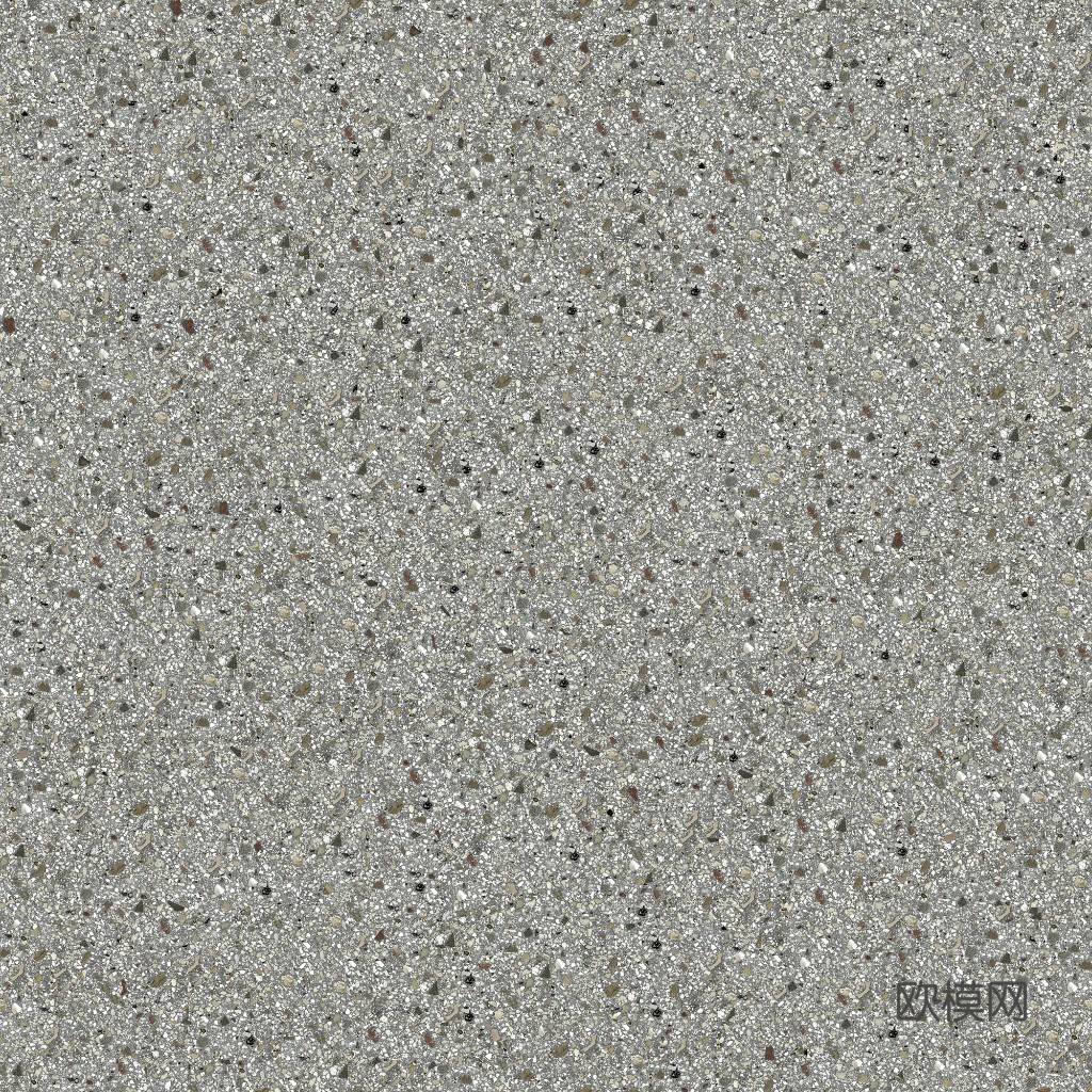 无缝灰色水磨石