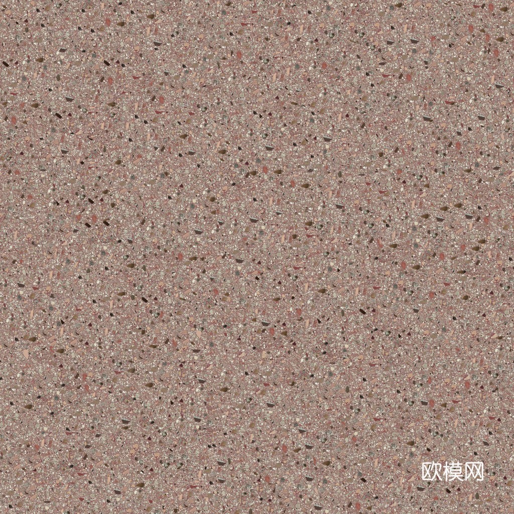 无缝红色水磨石