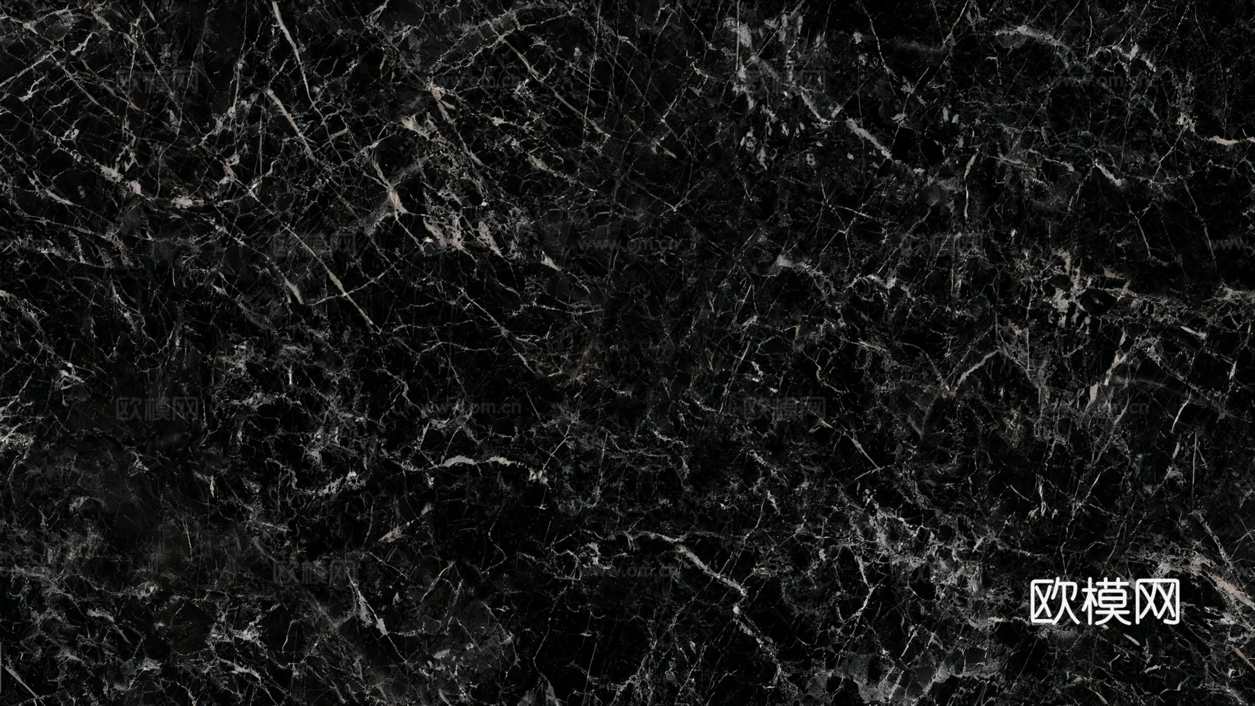 现代简约 黑色大理石瓷砖岩板 黑白根大理石