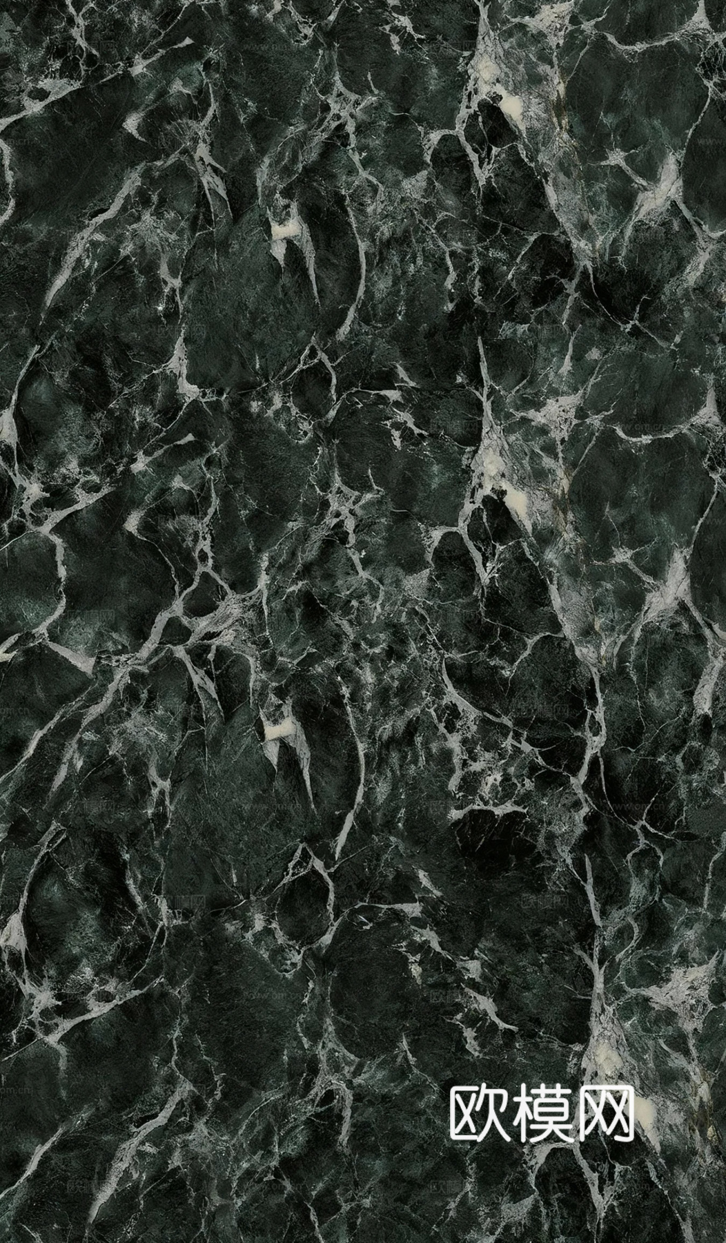 绿色大理石瓷砖岩板 深绿色奢石