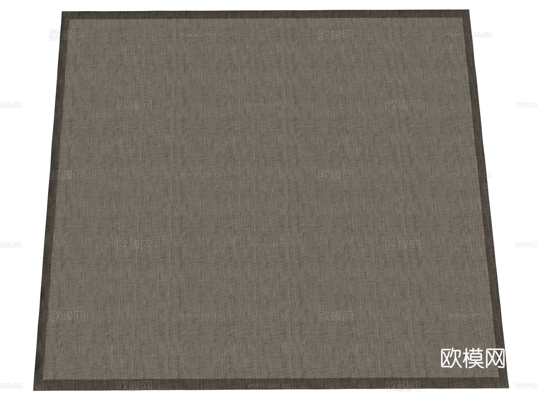 现代地毯毯子su模型