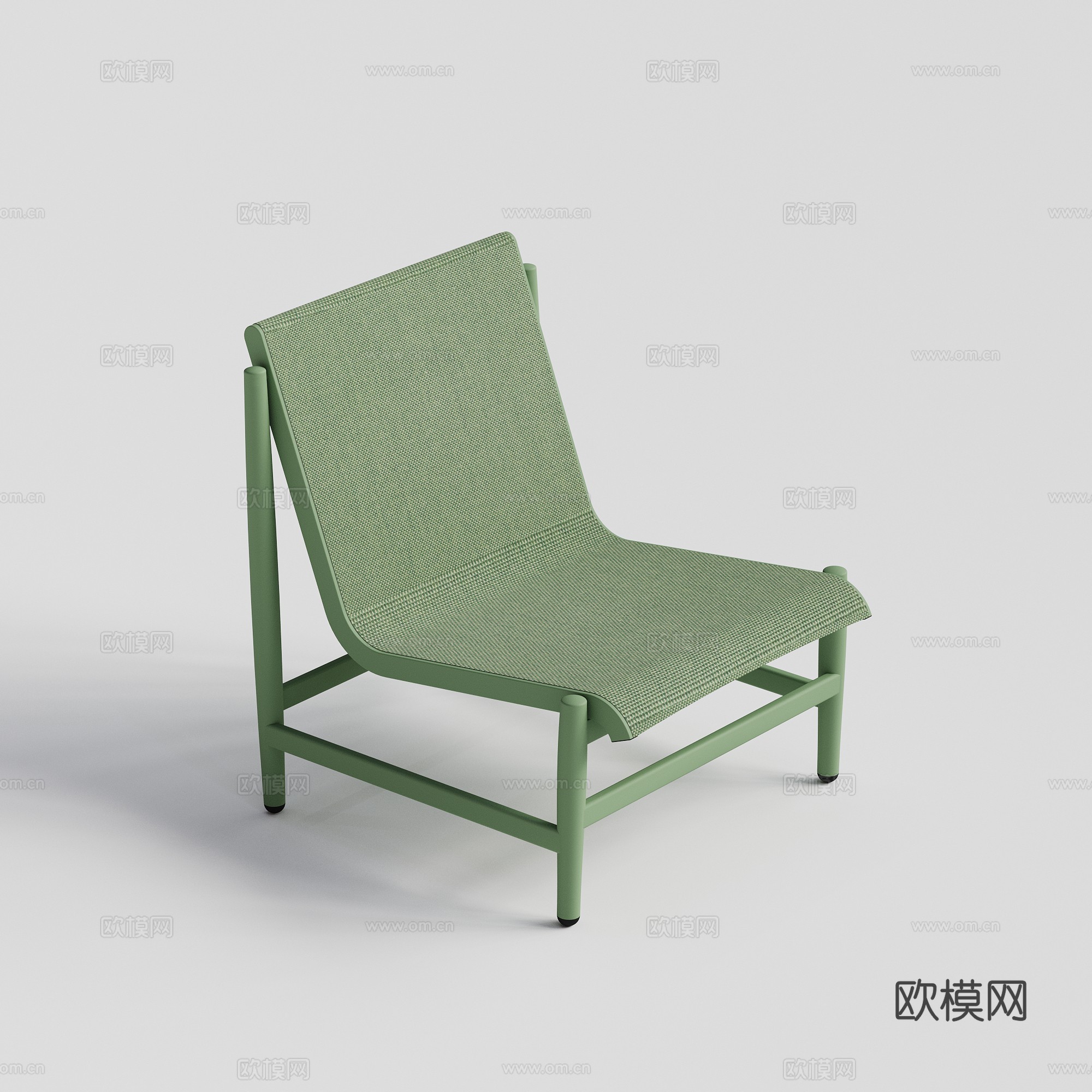 KUN DESIG 现代户外椅 休闲椅 单椅su模型