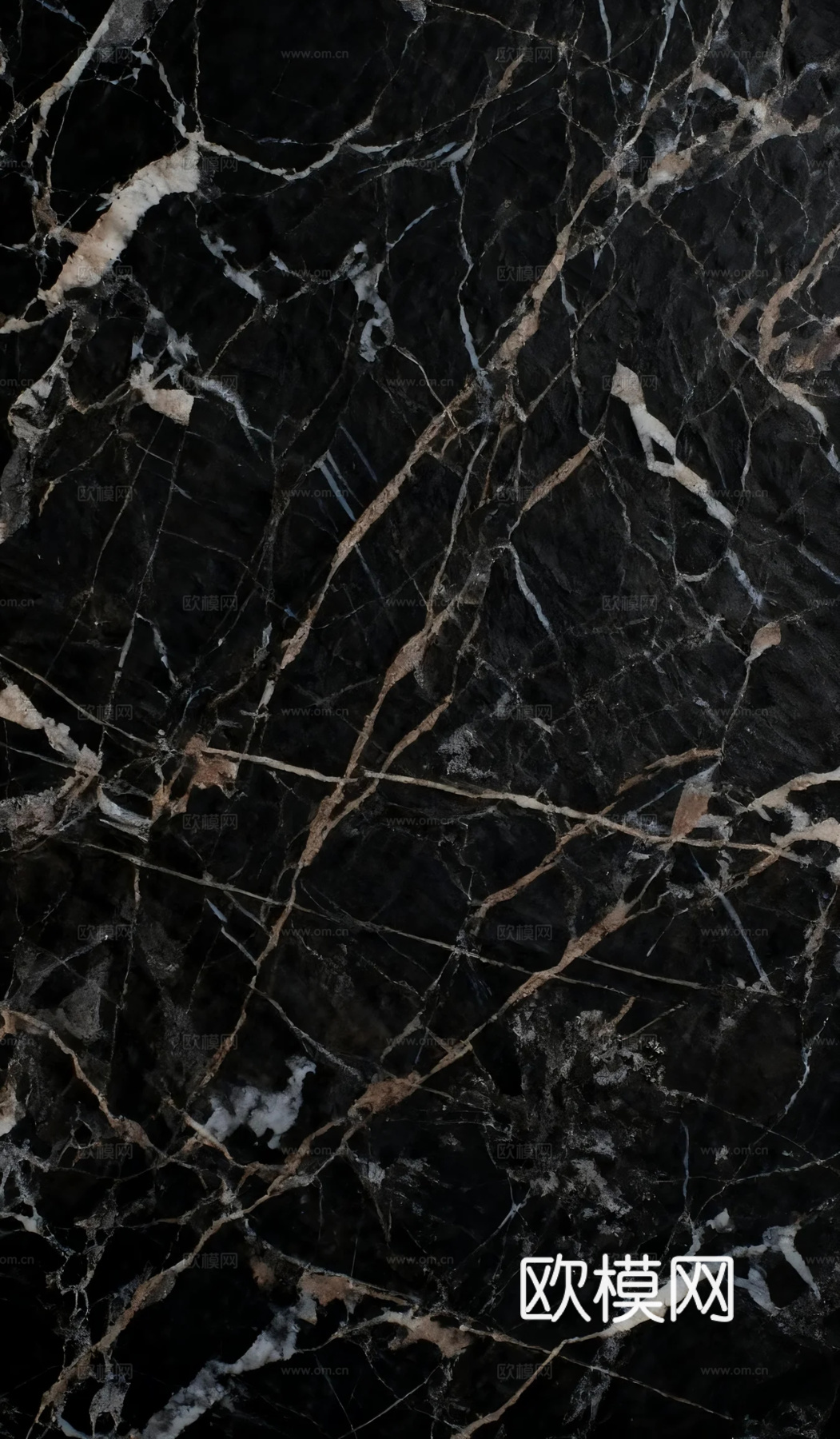 现代轻奢 黑金大理石 黑色大理石瓷砖岩板 黑白根大理石