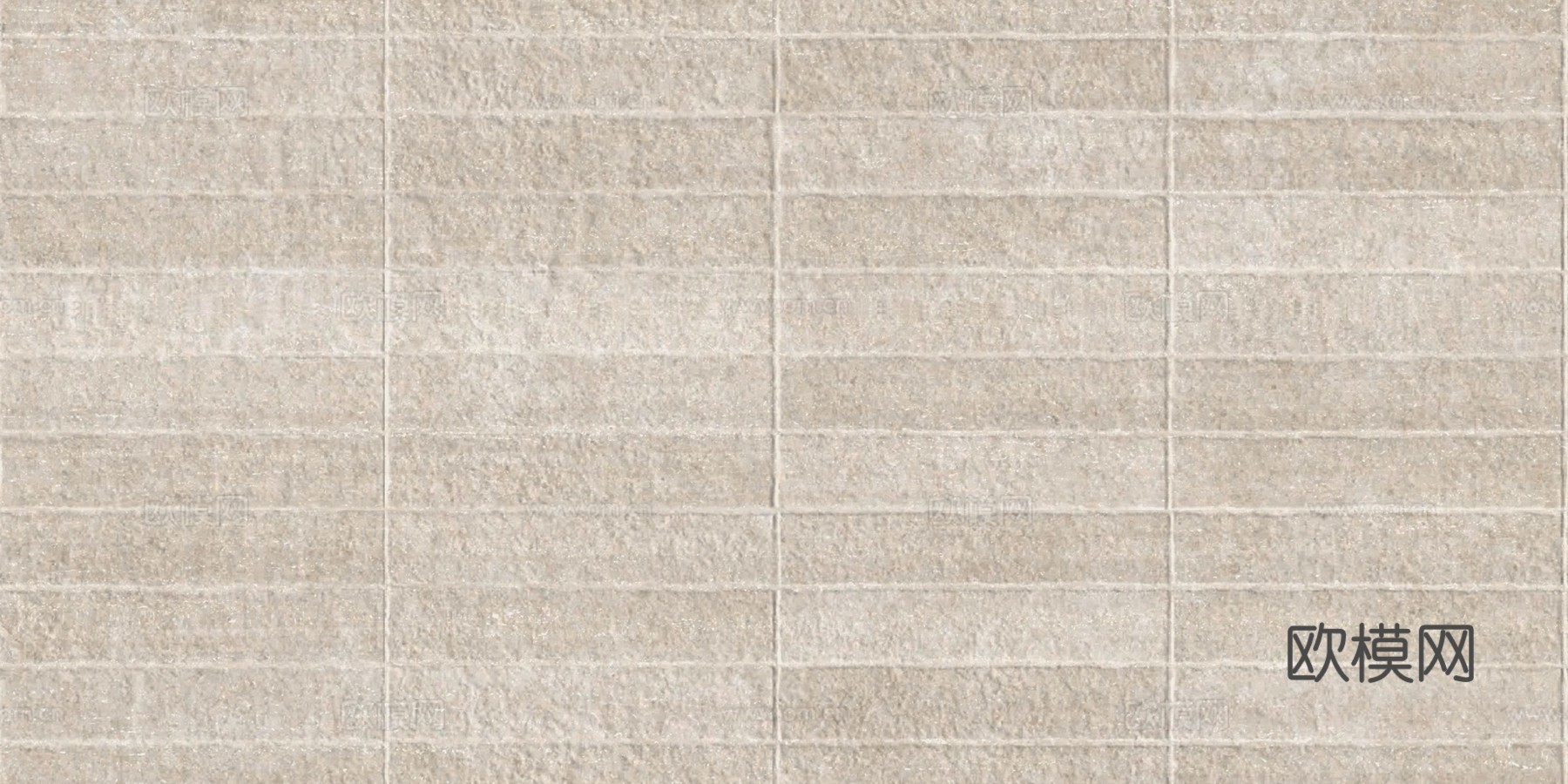 无缝复古莱姆石 莱姆石长条砖背景墙贴图