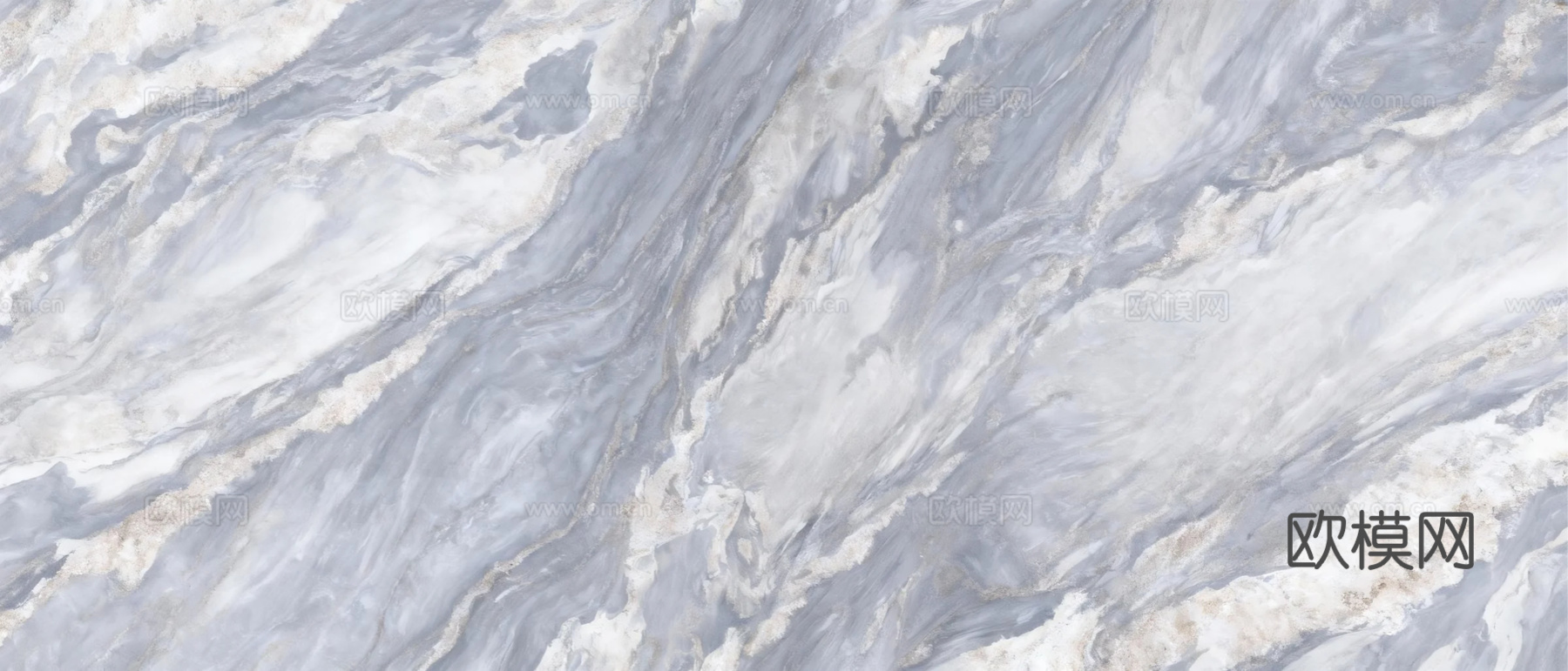 现代轻奢 蓝金沙岩板 蓝色大理石瓷砖岩板 山水大理石