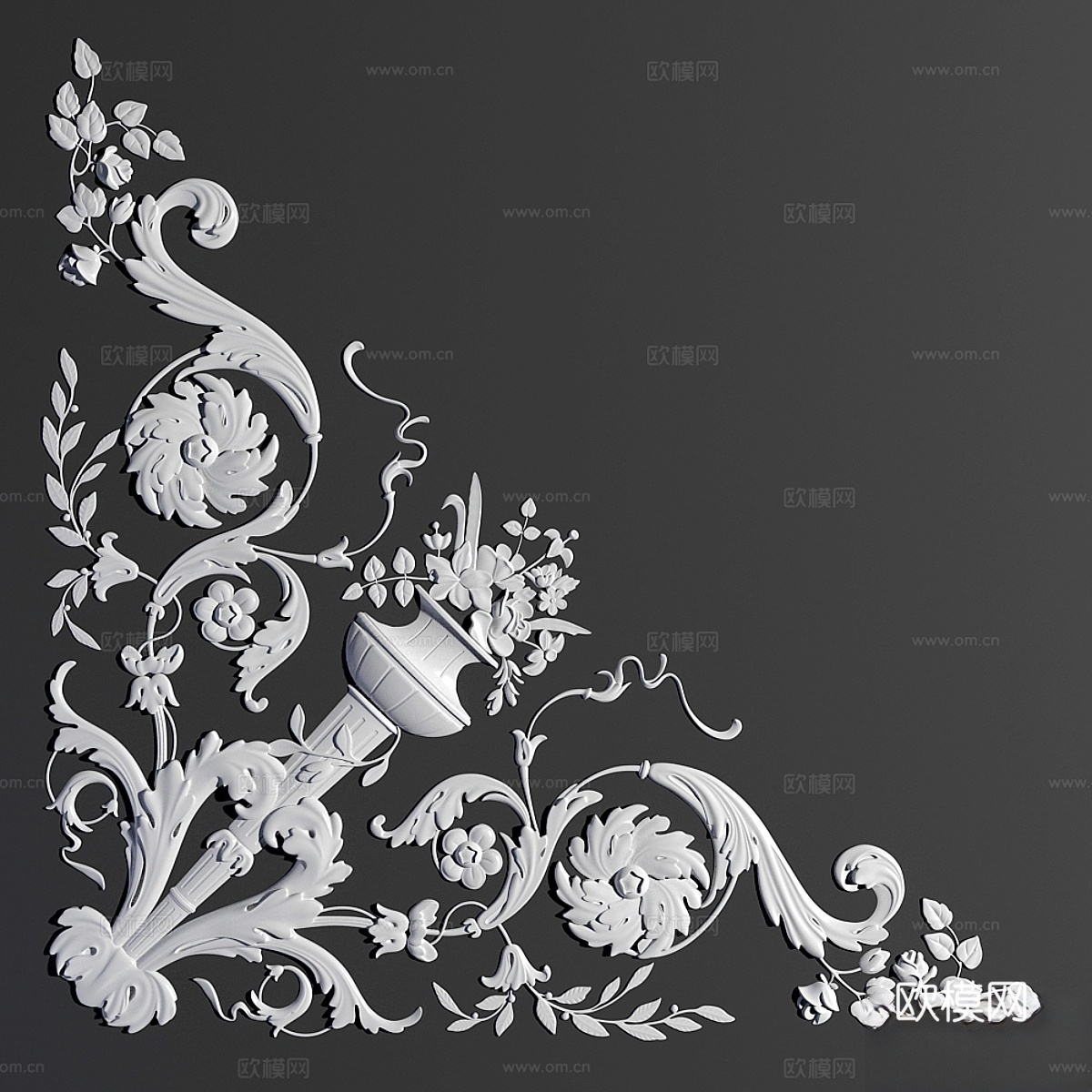 角榫3d模型下载