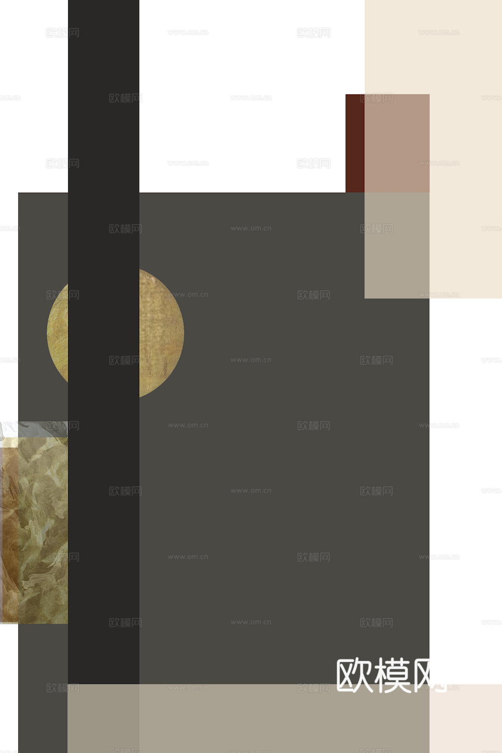 现代抽象画 背景装饰画 艺术画 精裱框画 吉祥挂画 水墨油画