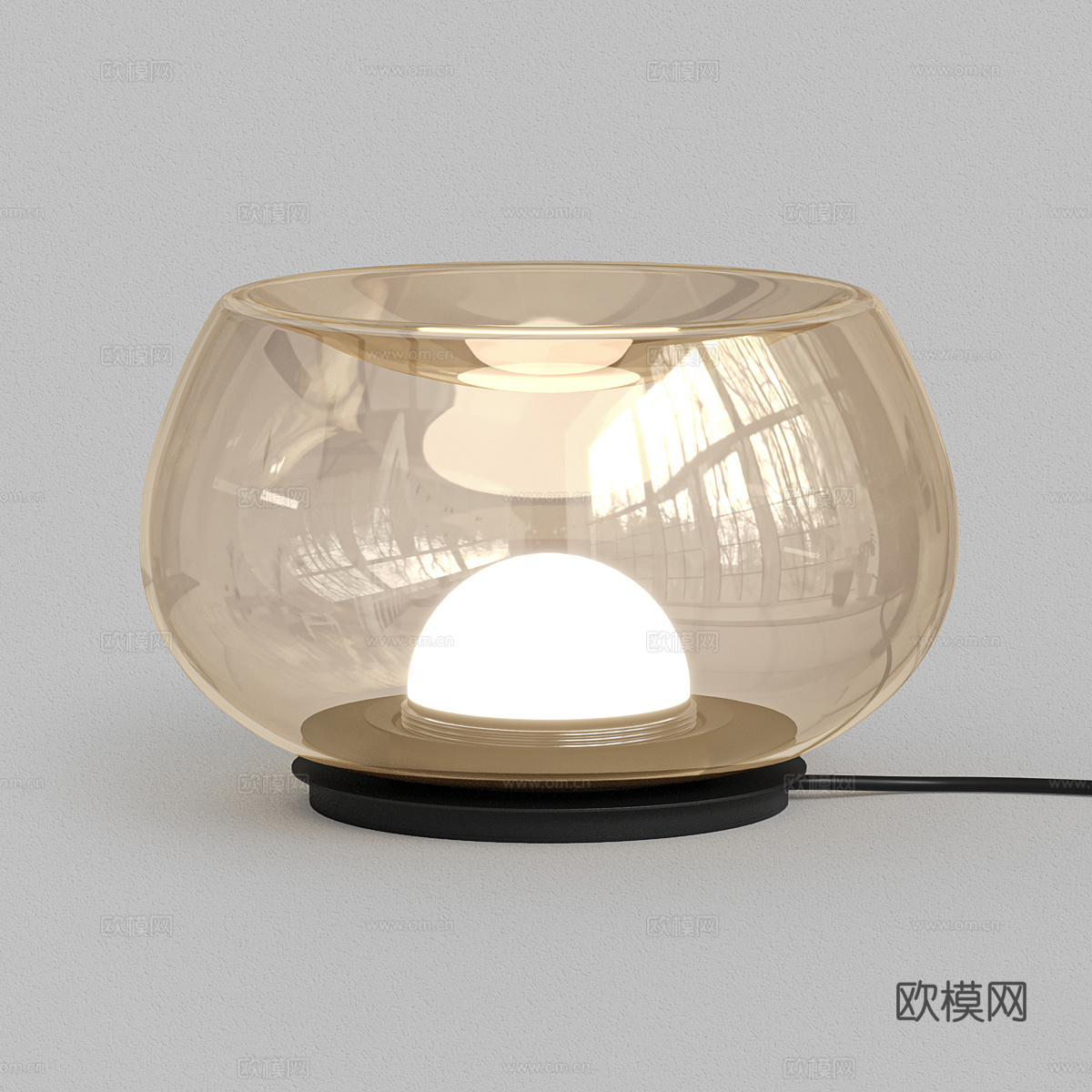 台灯3d模型下载