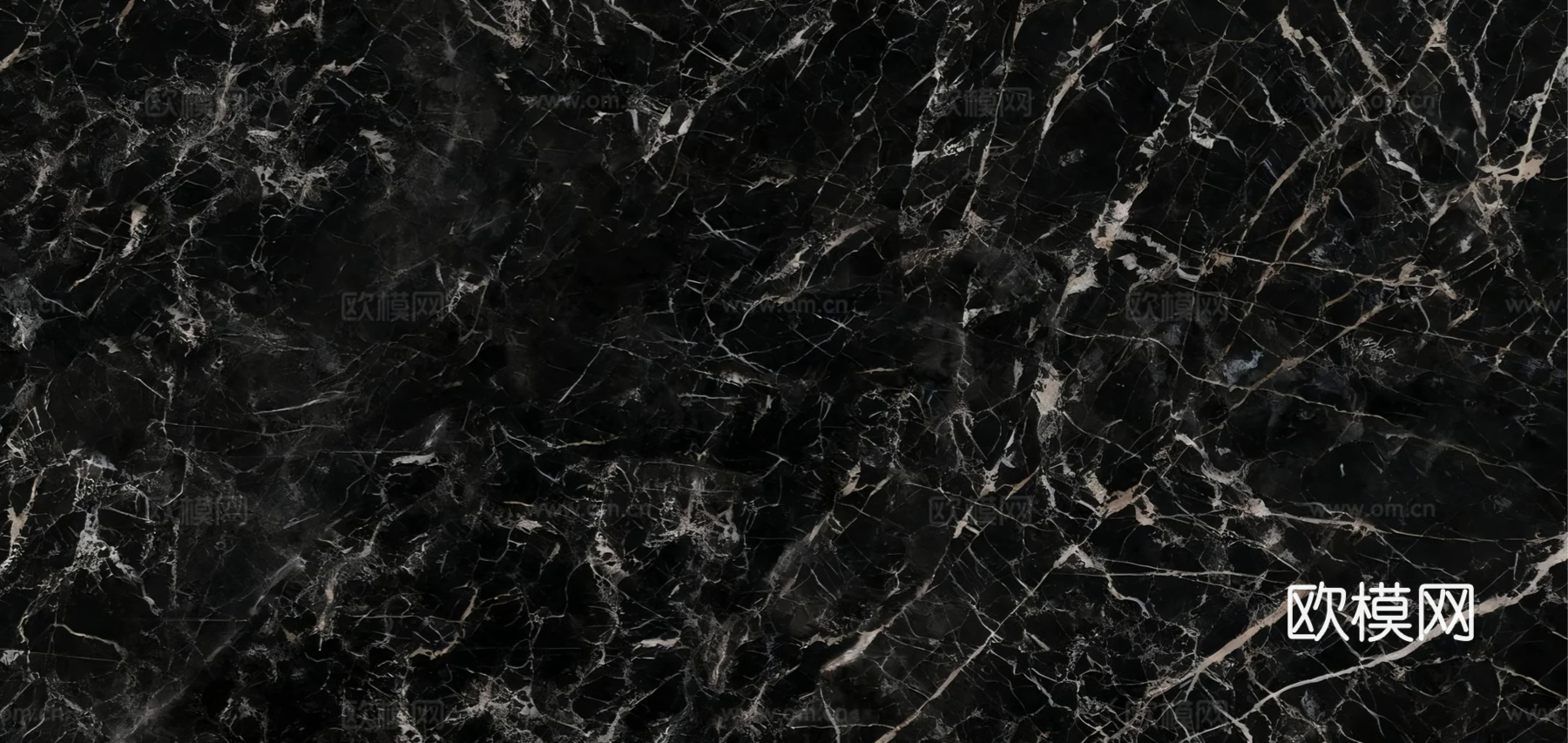 现代简约 黑色大理石瓷砖岩板 黑白根大理石