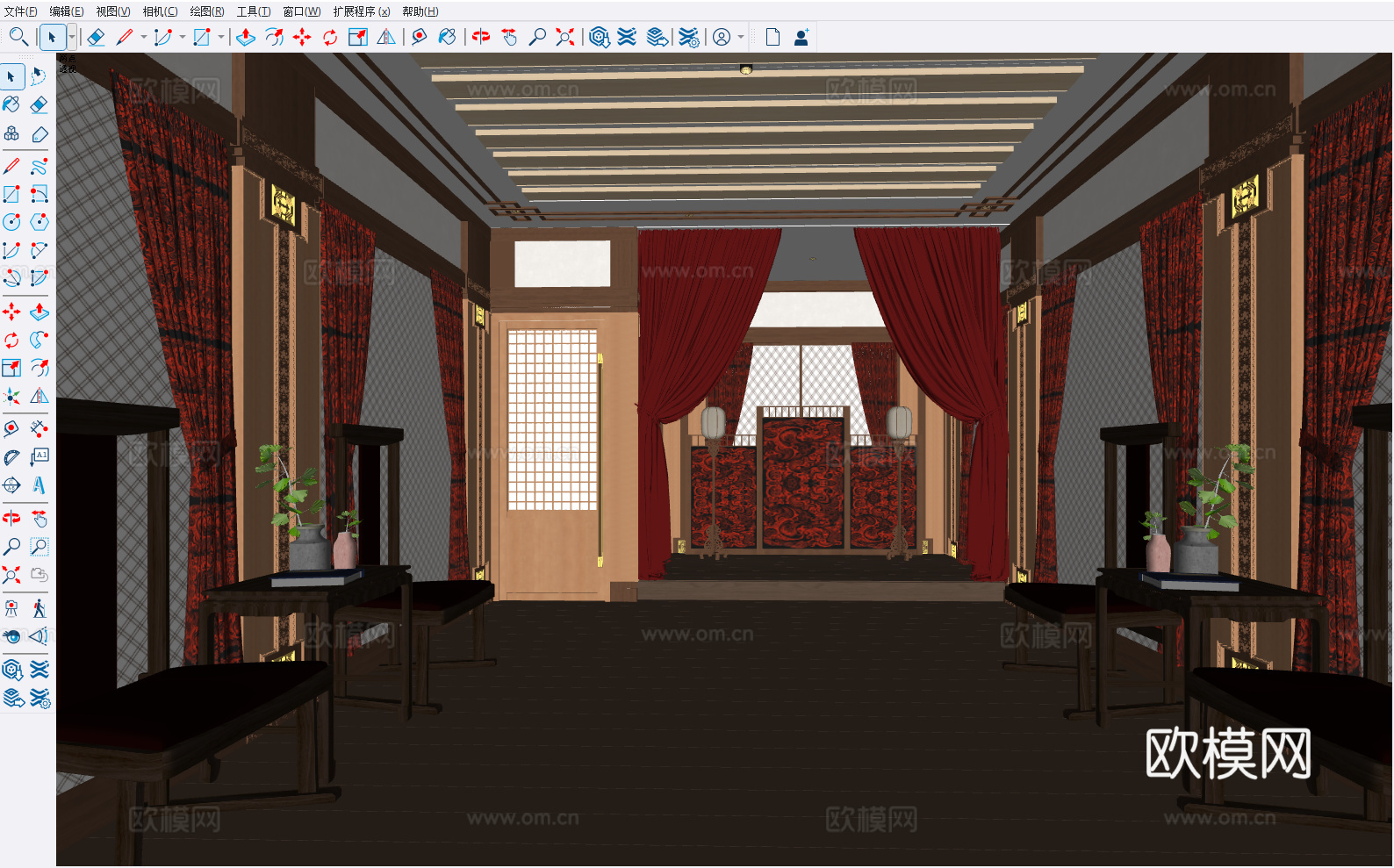 剧本杀  桌游室 推理 三国杀 密室  狼人杀  情景演绎su模型