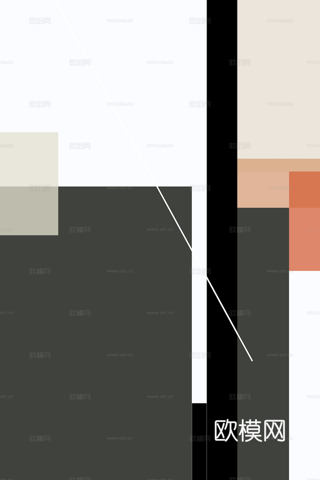 现代抽象画 背景装饰画 艺术画 精裱框画 吉祥挂画 水墨油画下载