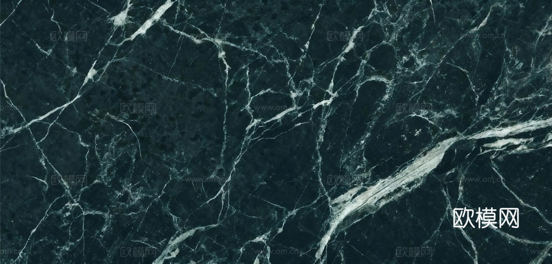 绿色大理石瓷砖岩板 深绿色奢石