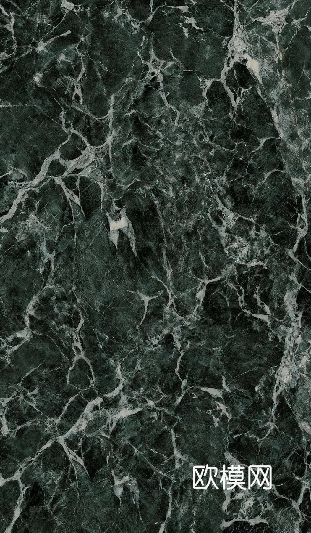 绿色大理石瓷砖岩板 深绿色奢石