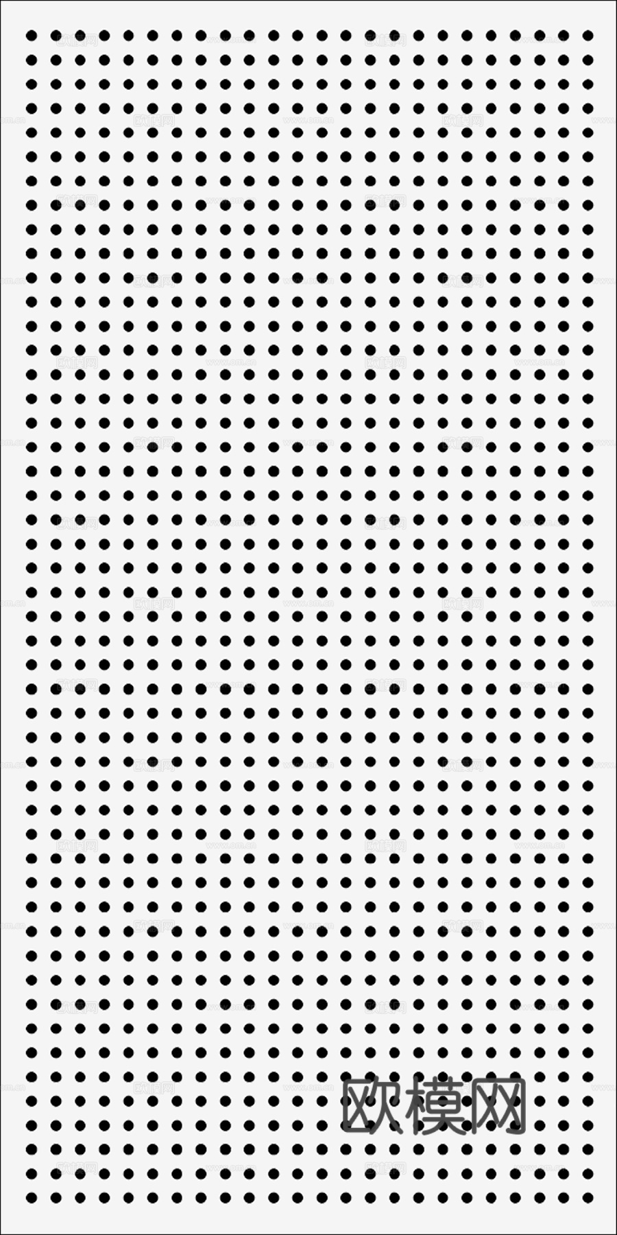 现代穿孔板洞洞板贴图