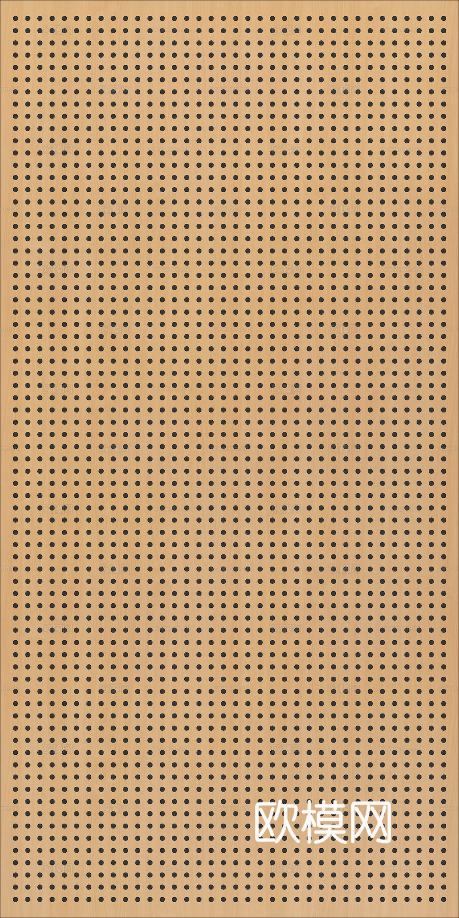 无缝木纹吸音板 洞洞板 冲孔板