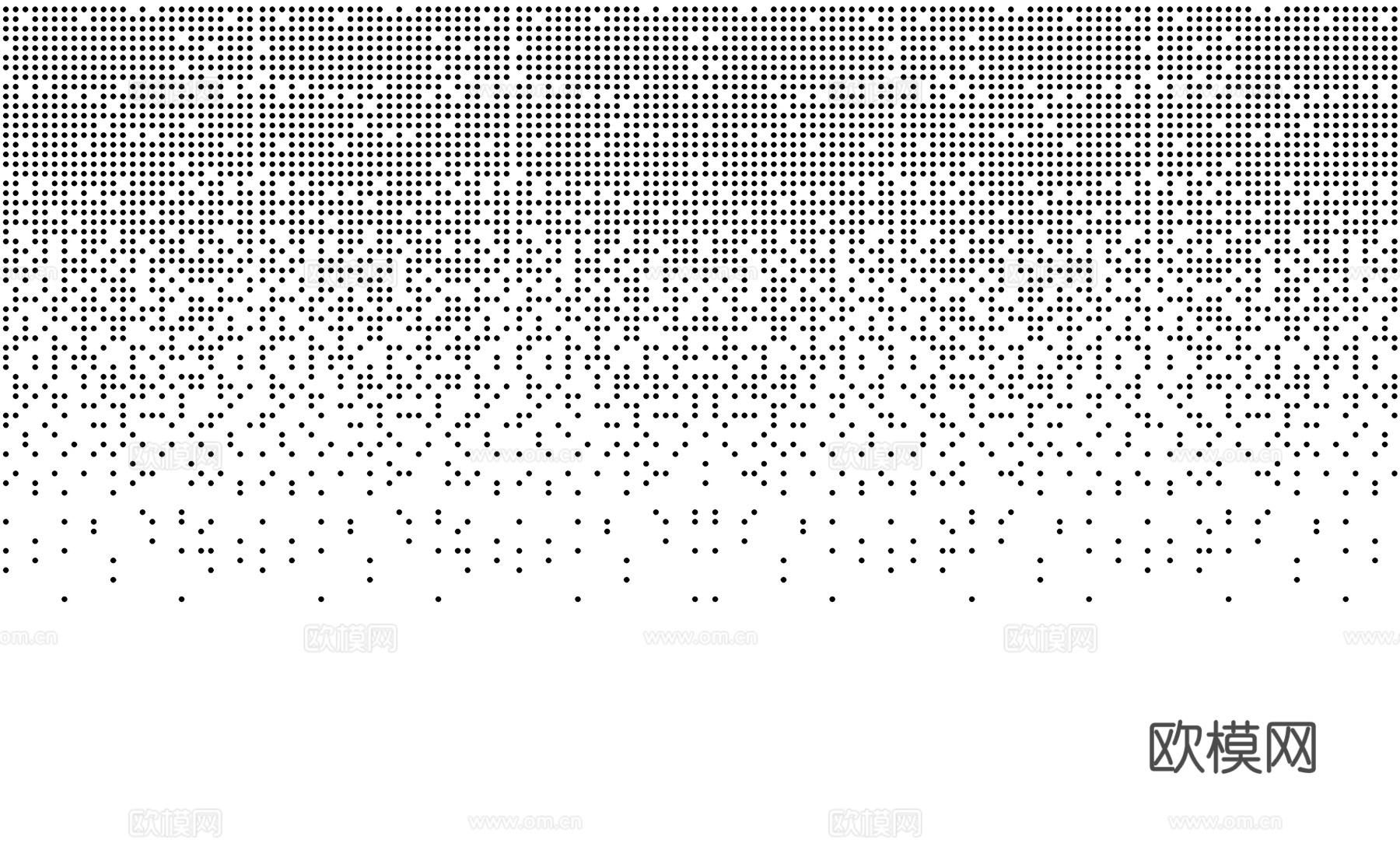 现代渐变穿孔板 穿孔板圆点洞洞板贴图