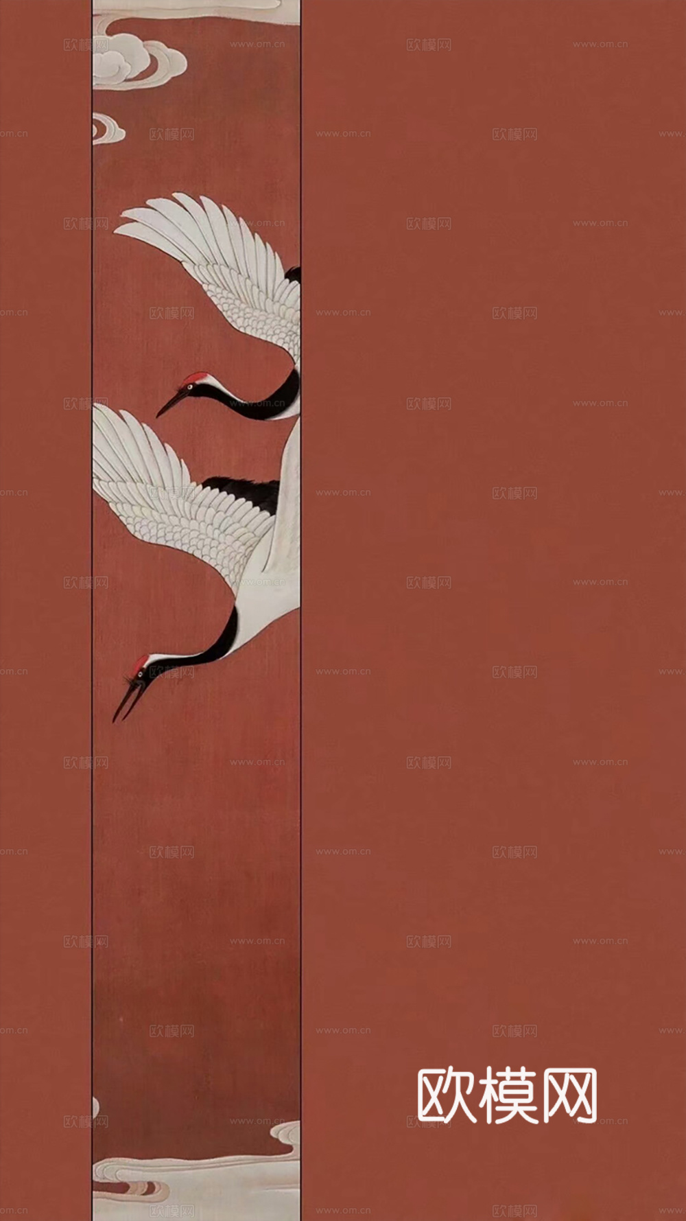 新中式壁纸壁画