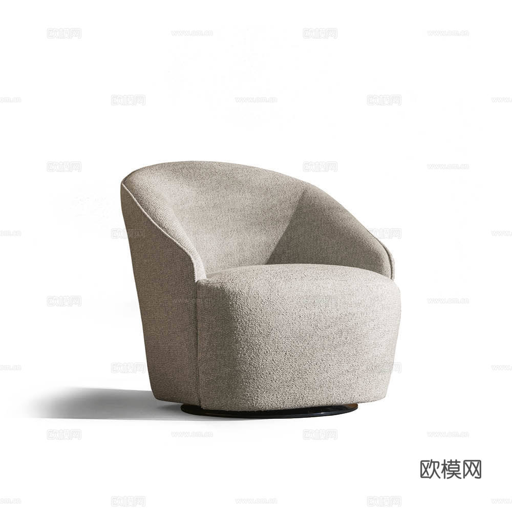 Twils现代休闲椅su模型