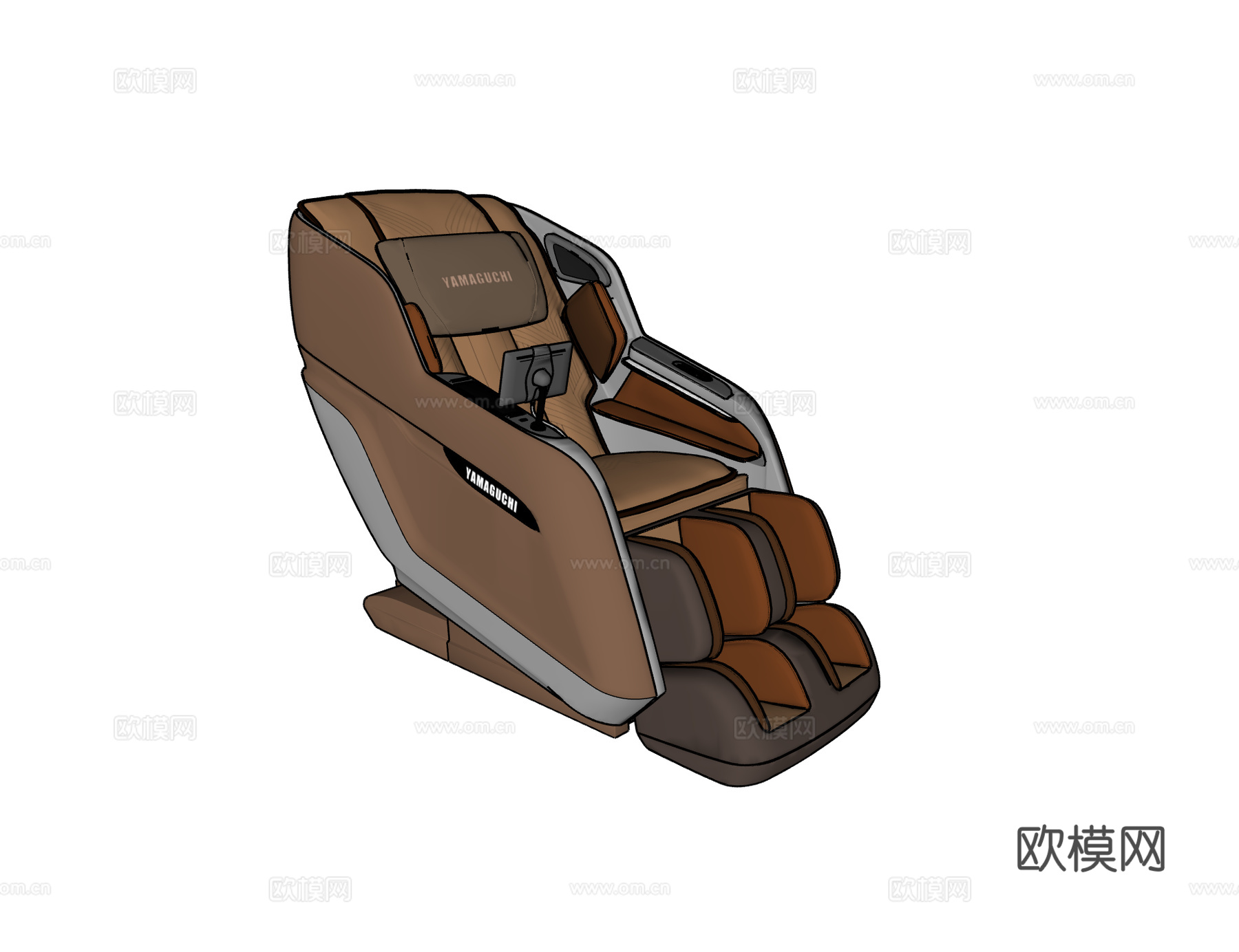 现代电动按摩椅su模型