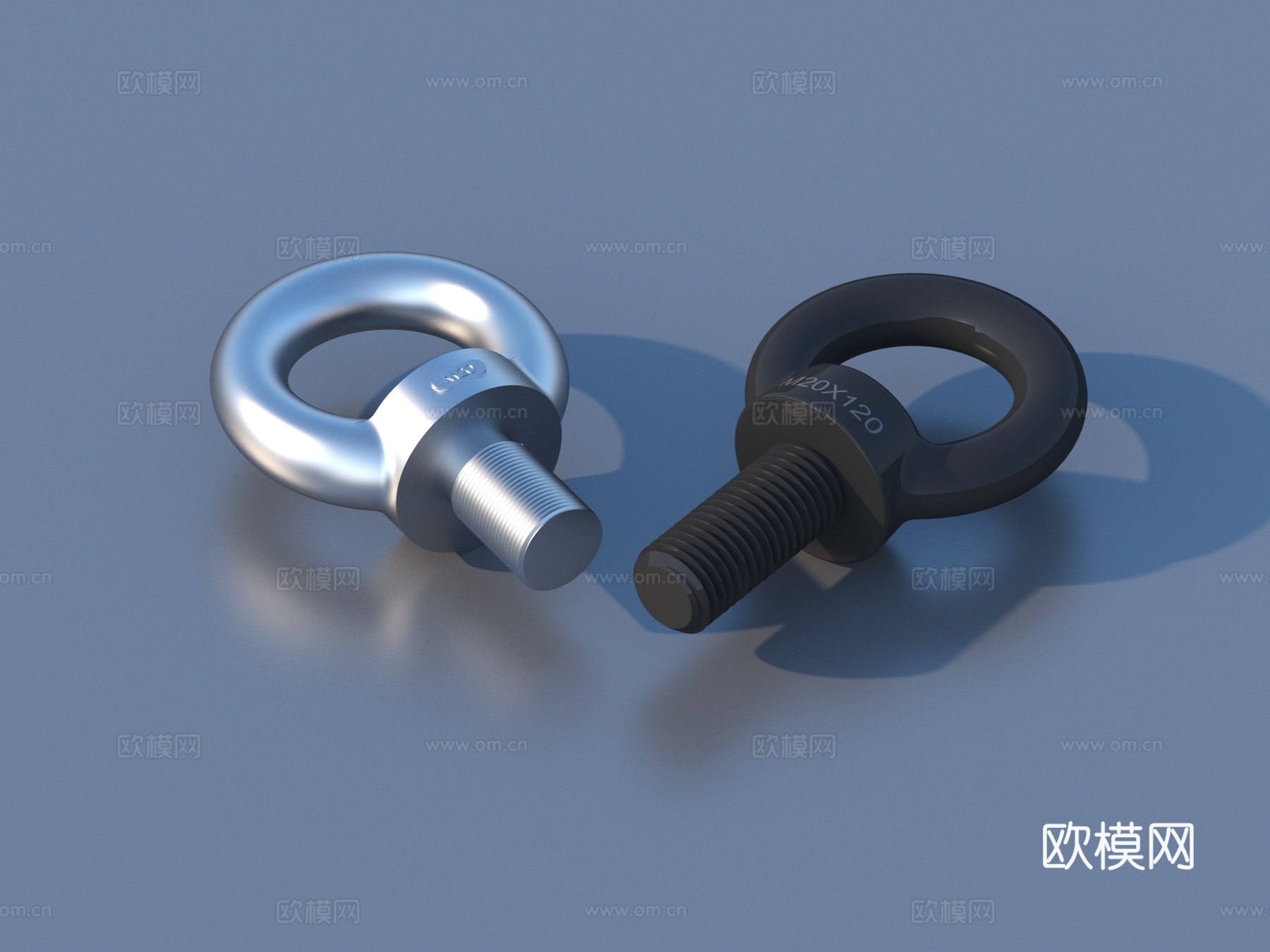 零件 五金件 螺丝3d模型