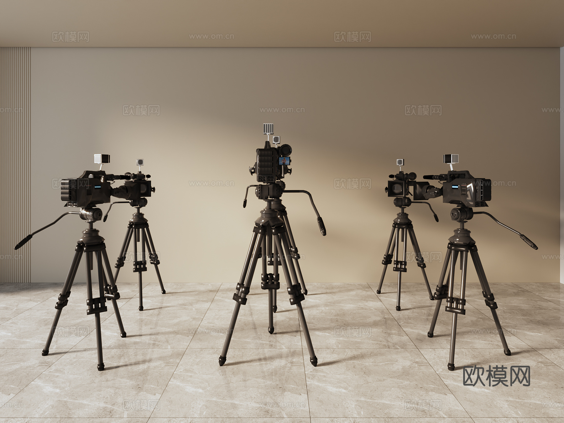 摄影机 摄像机3d模型