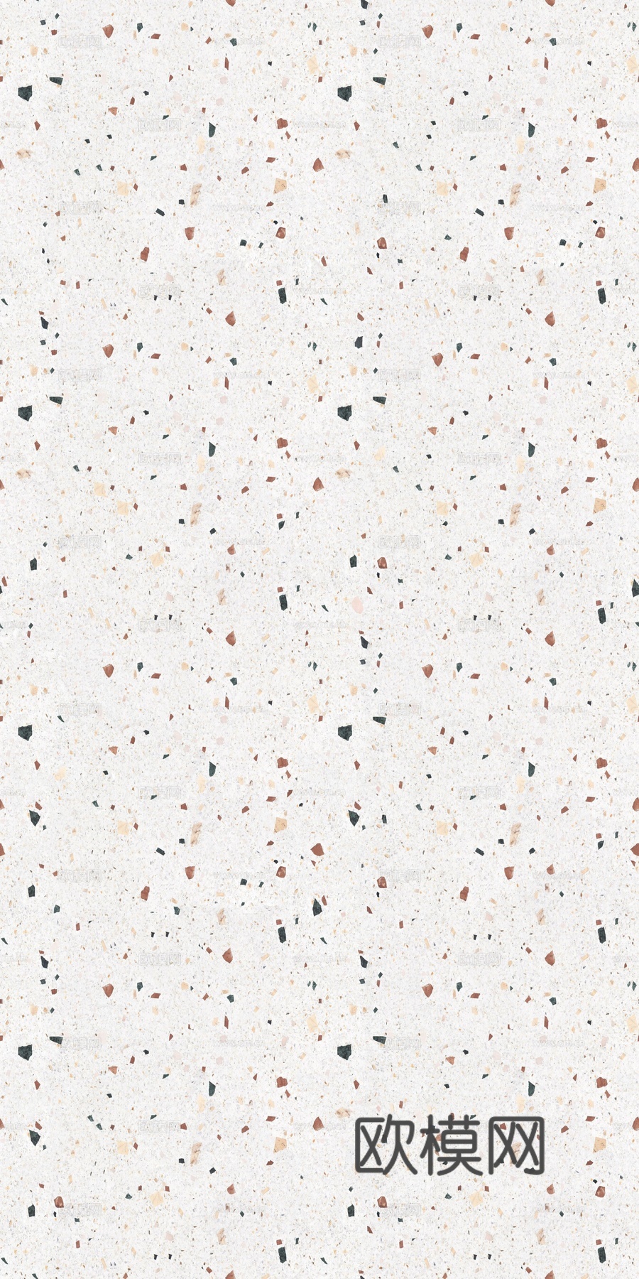 无缝米白色水磨石