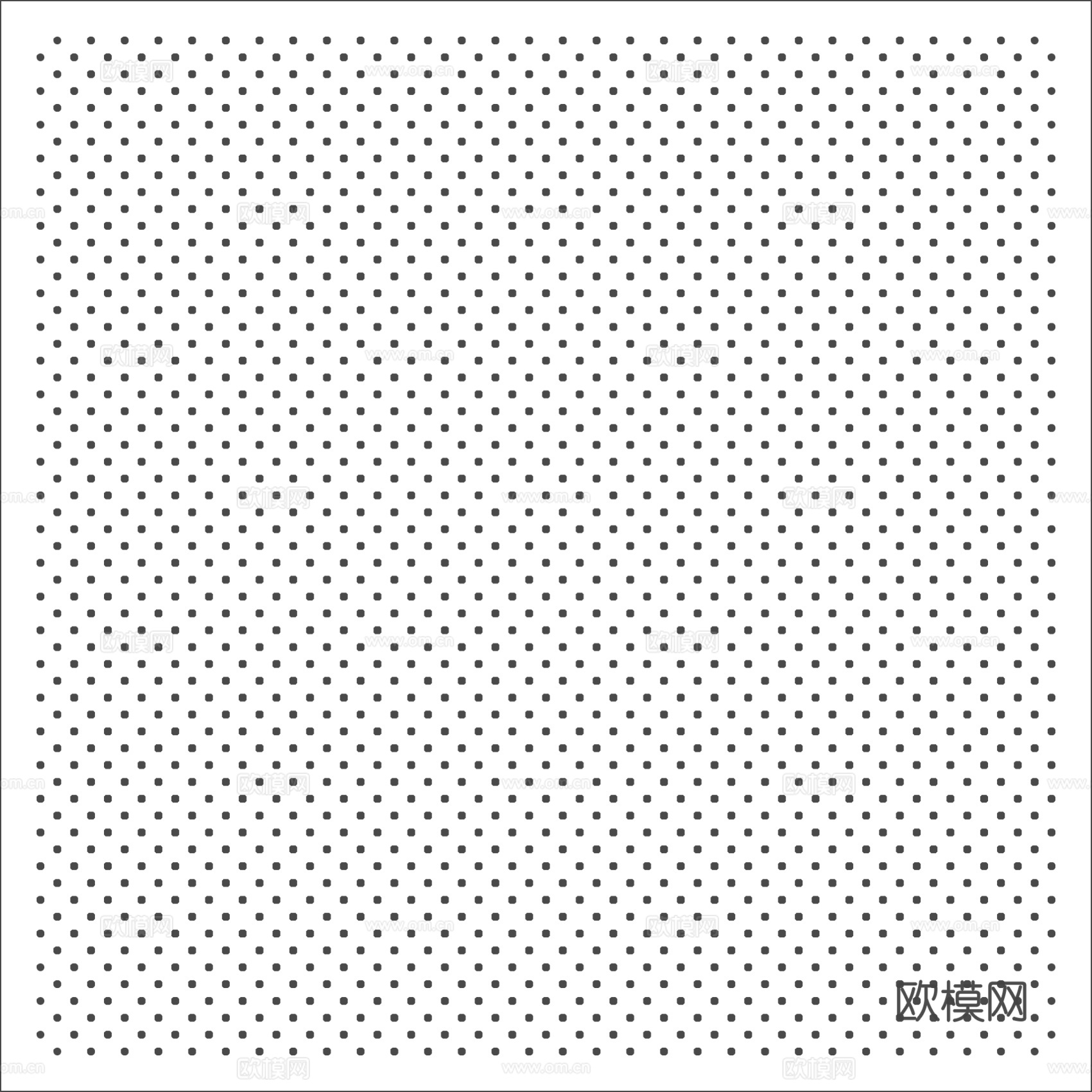 现代无缝圆点穿孔板金属板  洞洞板 穿孔金属铝板 镂空板