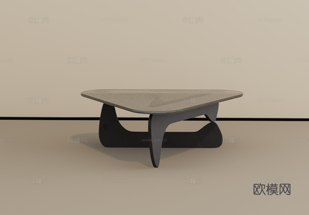 茶几su模型