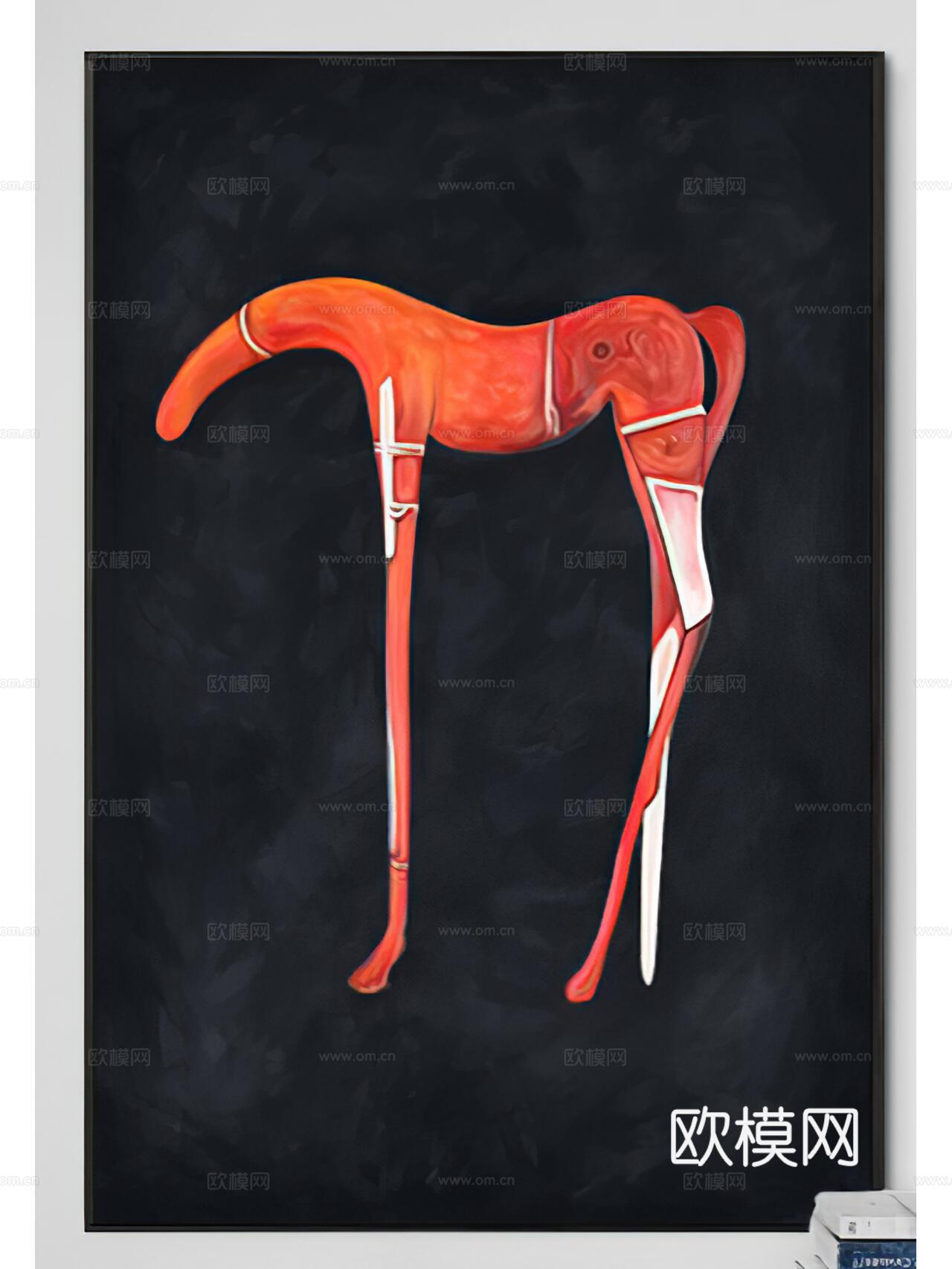 抽象现代装饰画