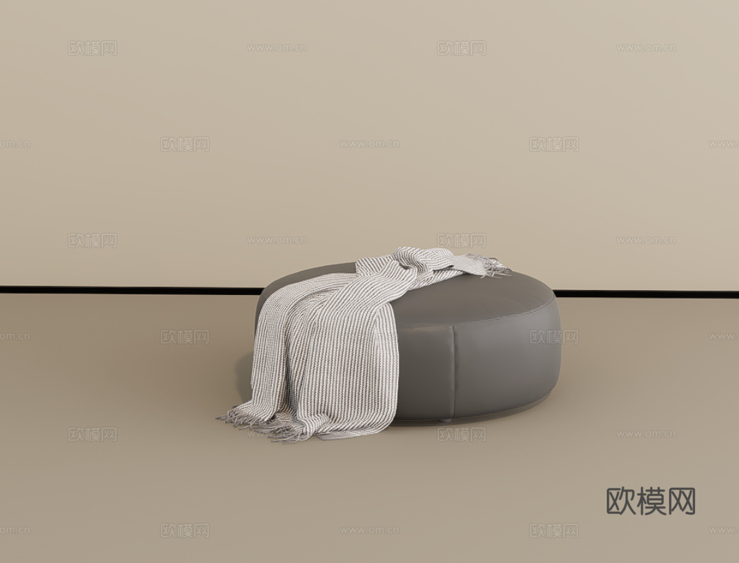 休闲沙发su模型