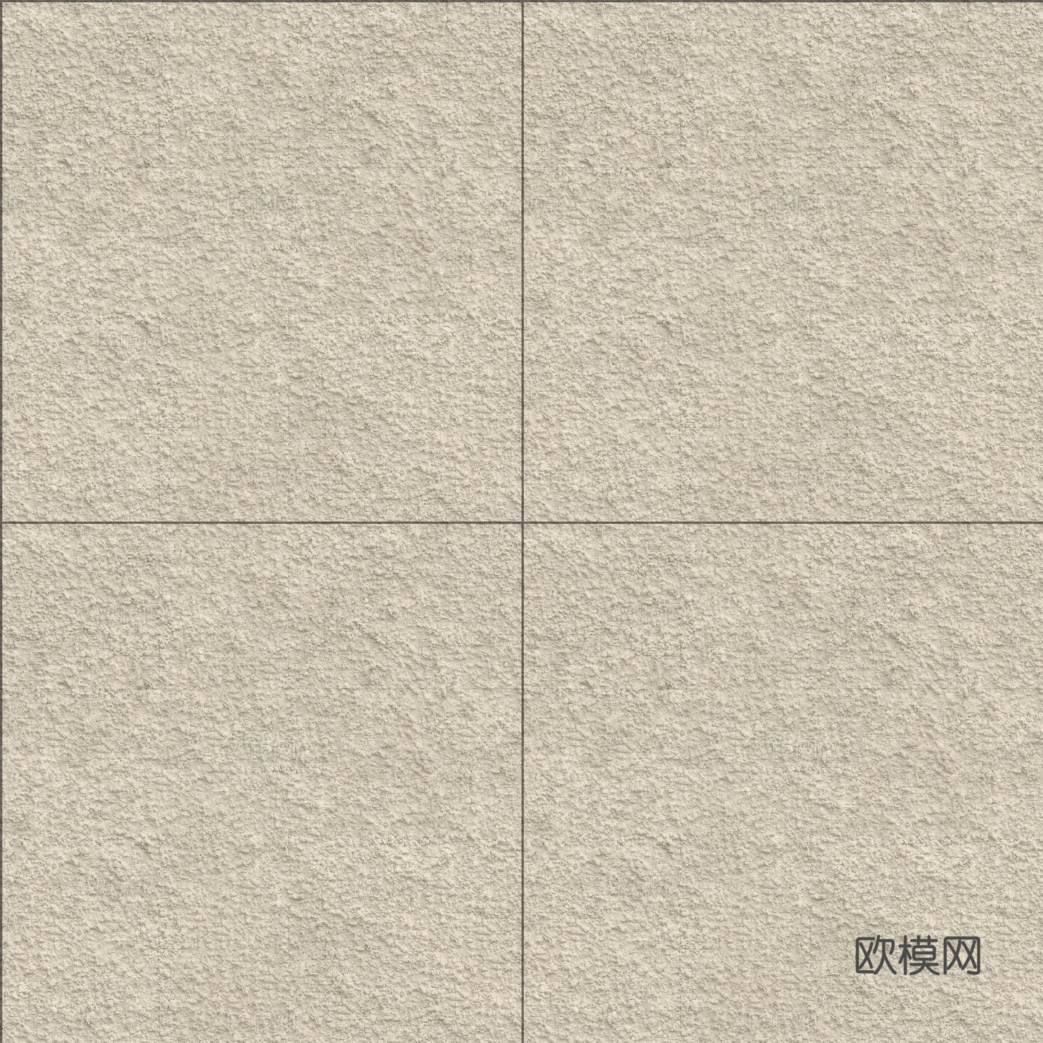 无缝米黄色真石漆