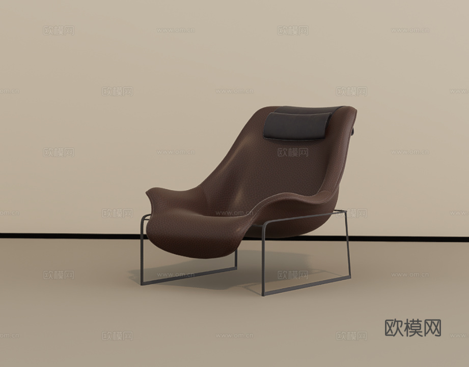 休闲椅su模型