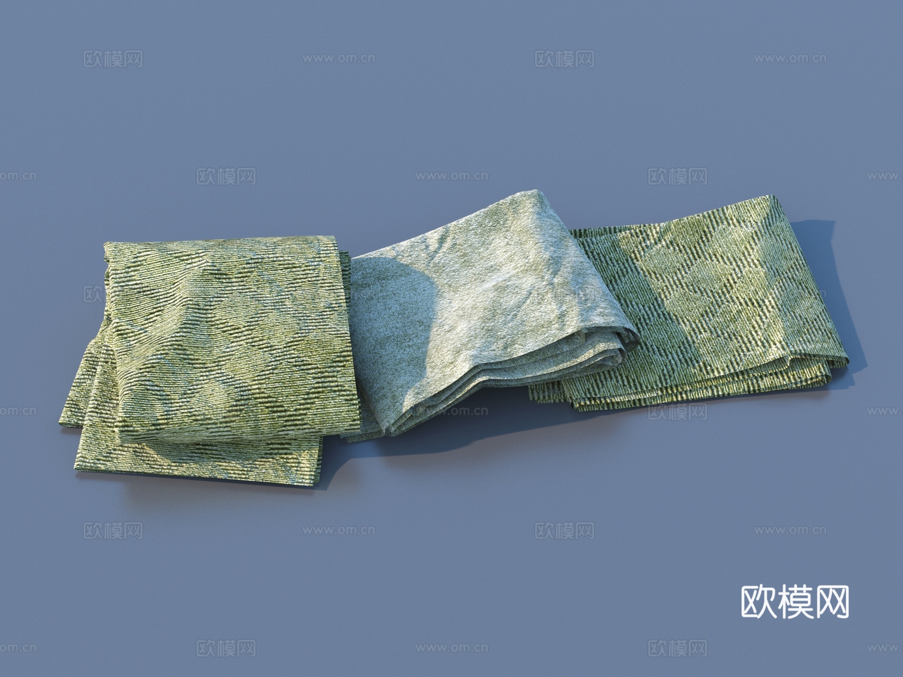 被子 毛巾 布料3d模型