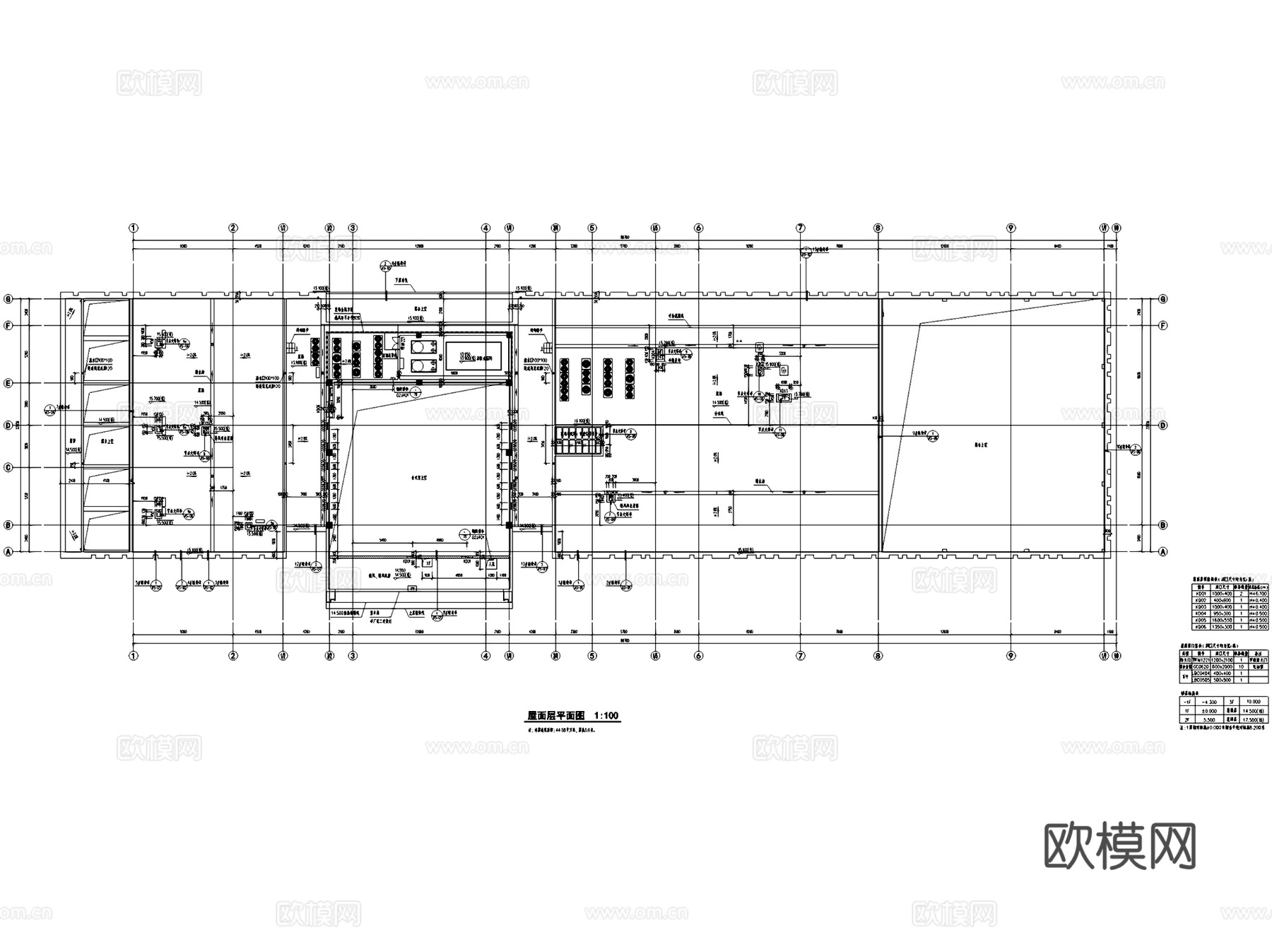 庞口农业机械装备制造交易中心产业规划馆建筑CAD施工图整套cad施工图