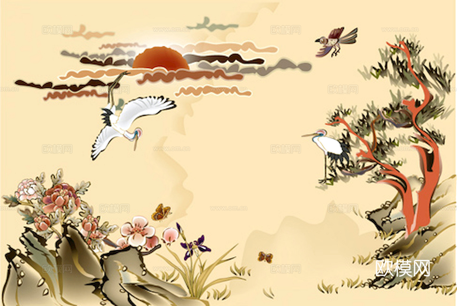 艺术画 抽象画背景装饰画 精裱框画 吉祥挂画山水字画水墨油画下载