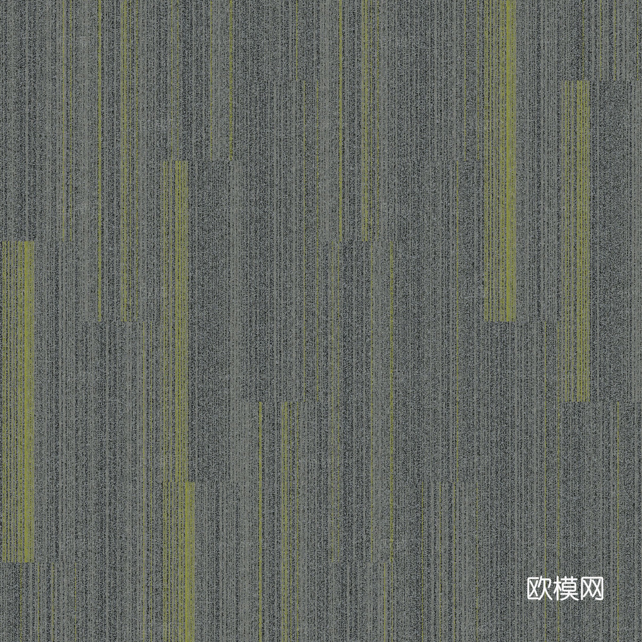 现代无缝条纹办公地毯