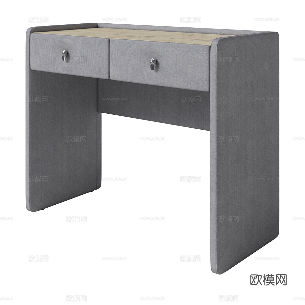 北欧简约梳妆台 梳妆台 简约梳妆台 卧室梳妆台3d模型下载