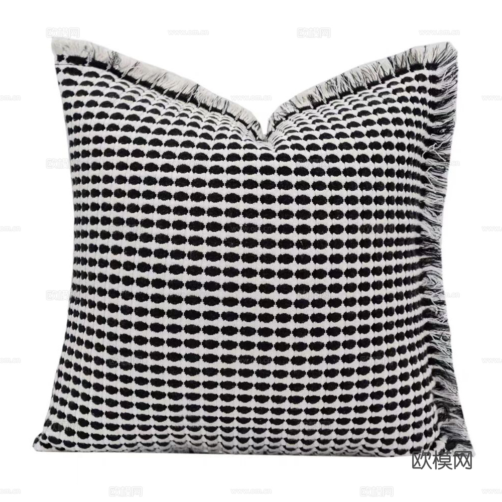 现代抱枕 枕头 印花抱枕  格纹抱枕