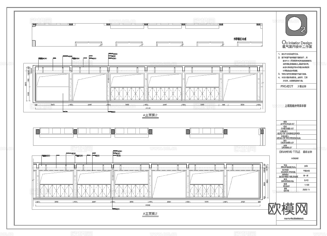 最新8套 台球室 施工图合集cad施工图