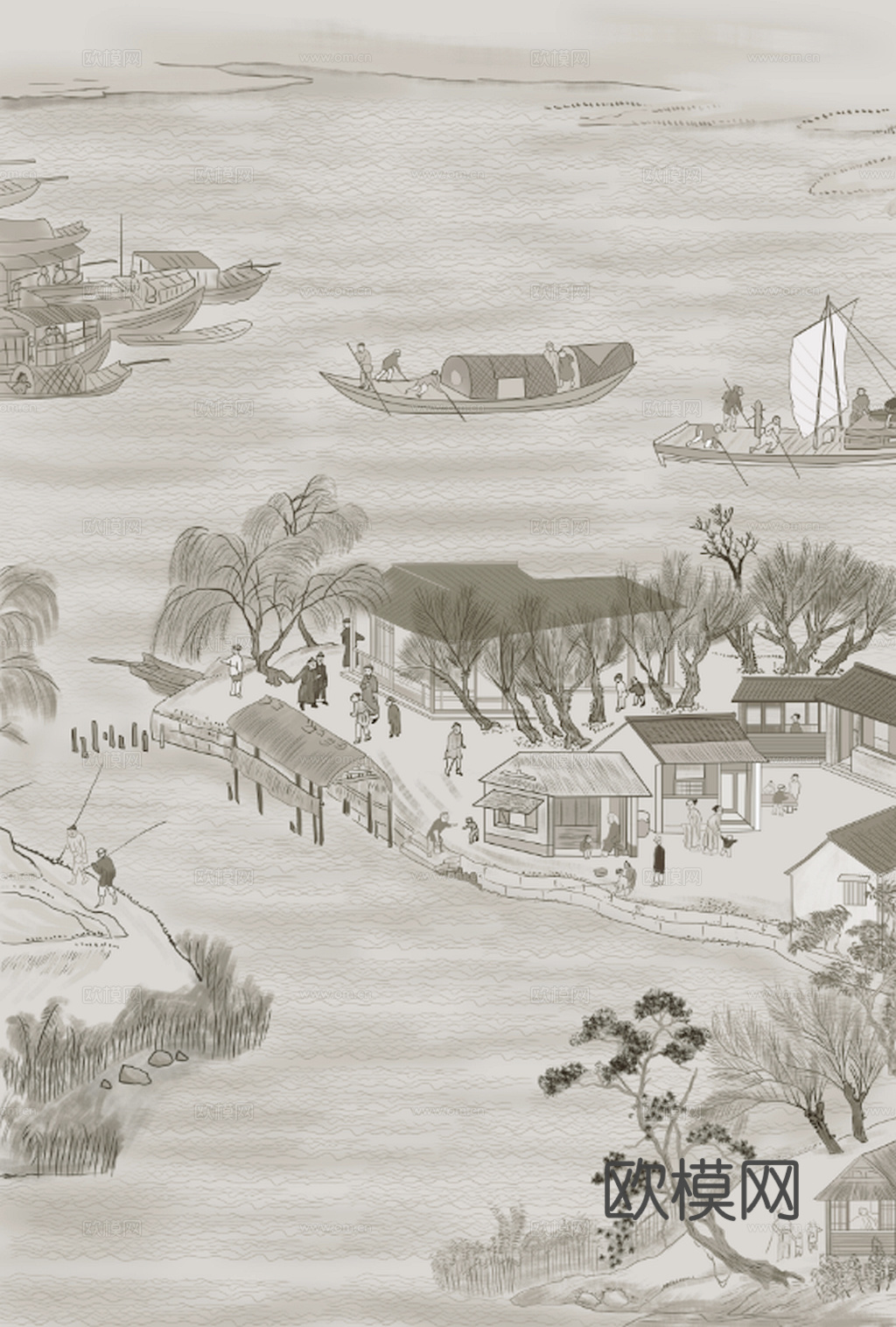 艺术画 抽象画背景装饰画 精裱框画 吉祥挂画山水字画水墨油画下载