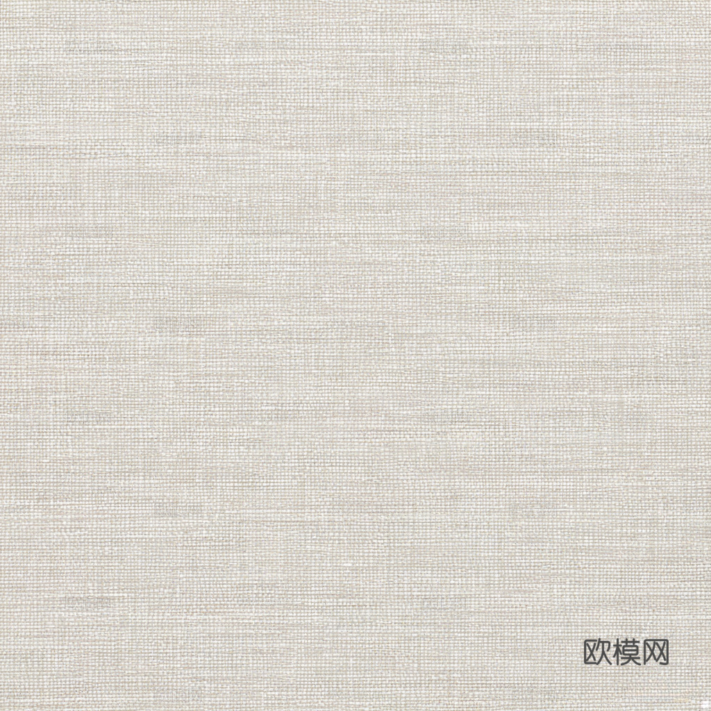 现代新中式无缝米黄麻布墙布贴图下载