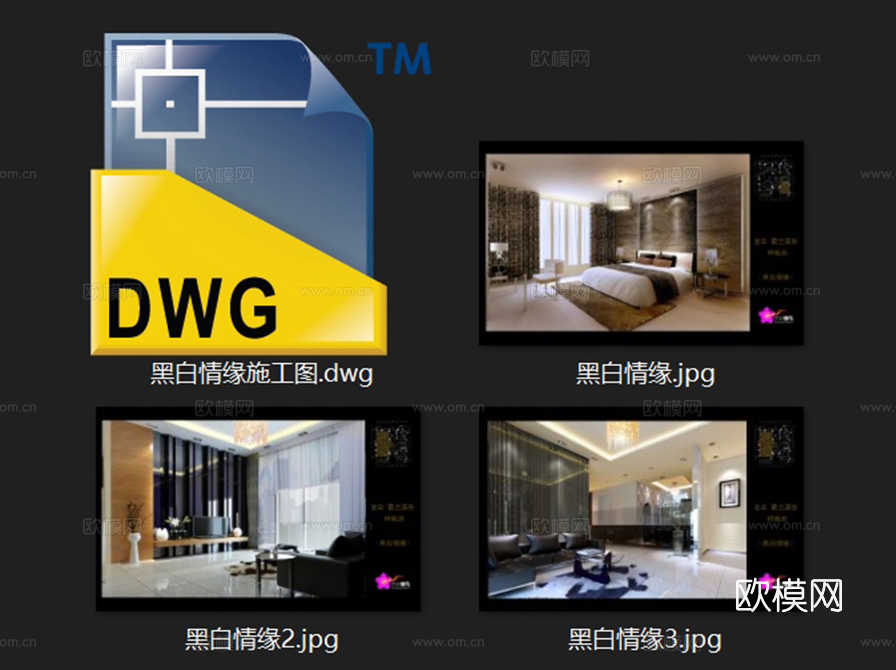 金众葛兰溪谷01户型复式夹层室内家装CAD施工图整套cad施工图