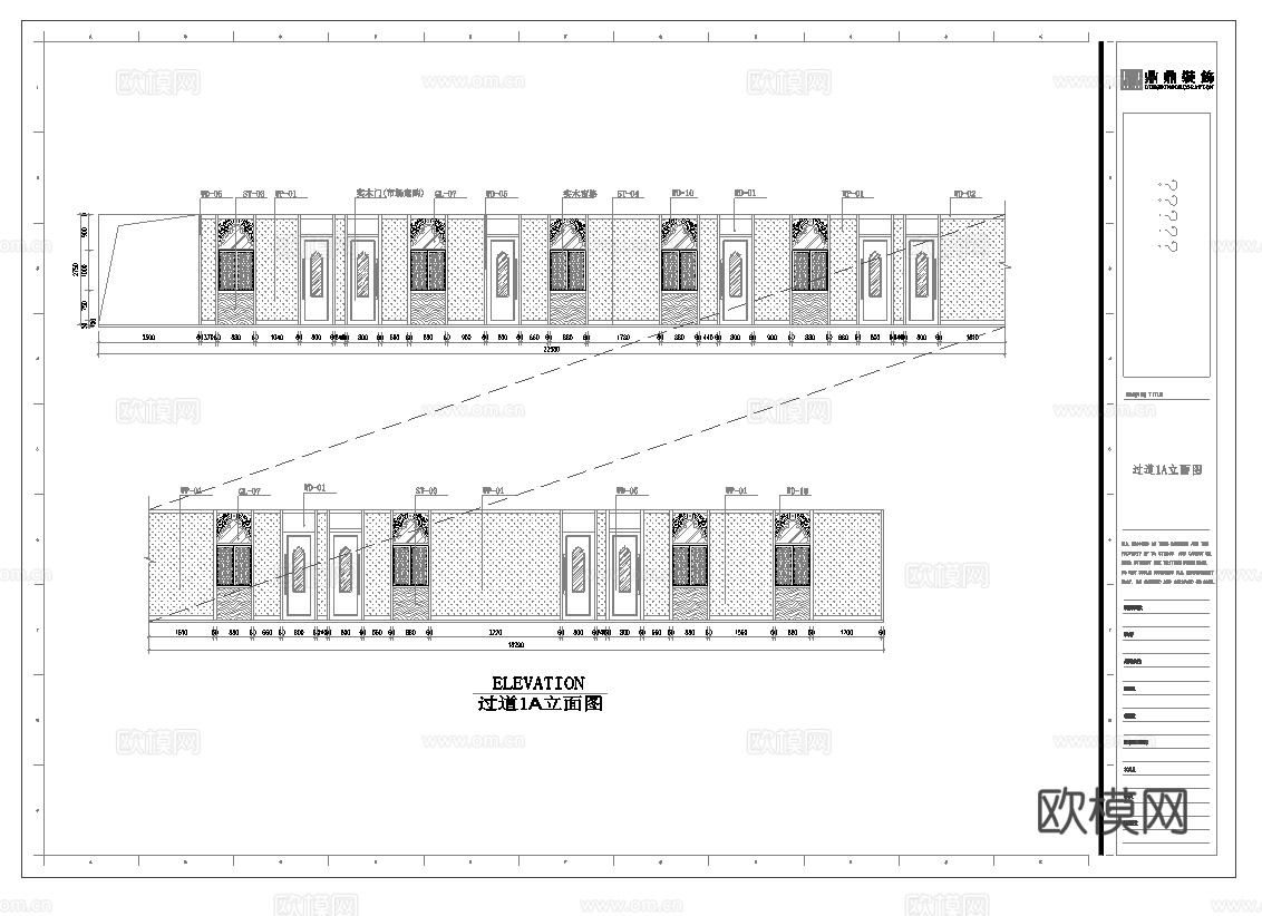 最新6套 spa 足浴店 会所 施工图合集cad施工图
