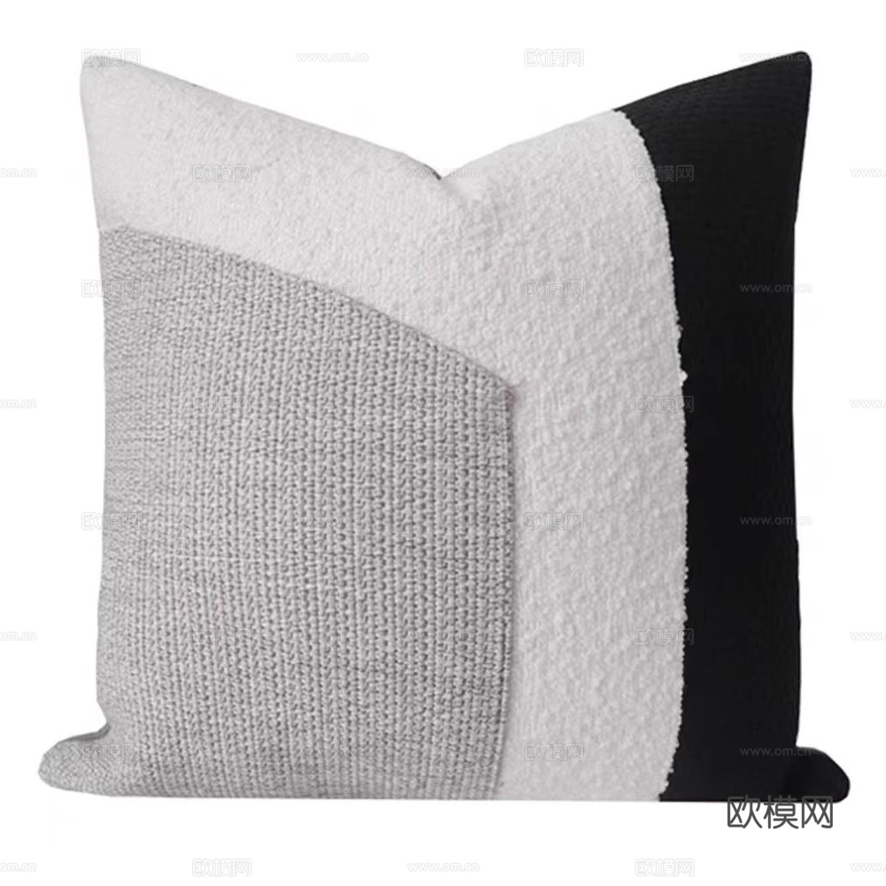 现代抱枕 枕头 印花抱枕  拼接抱枕