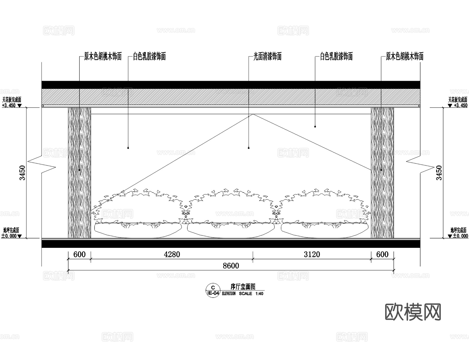 泉州港船舶文化展示馆室内工装CAD施工图cad施工图