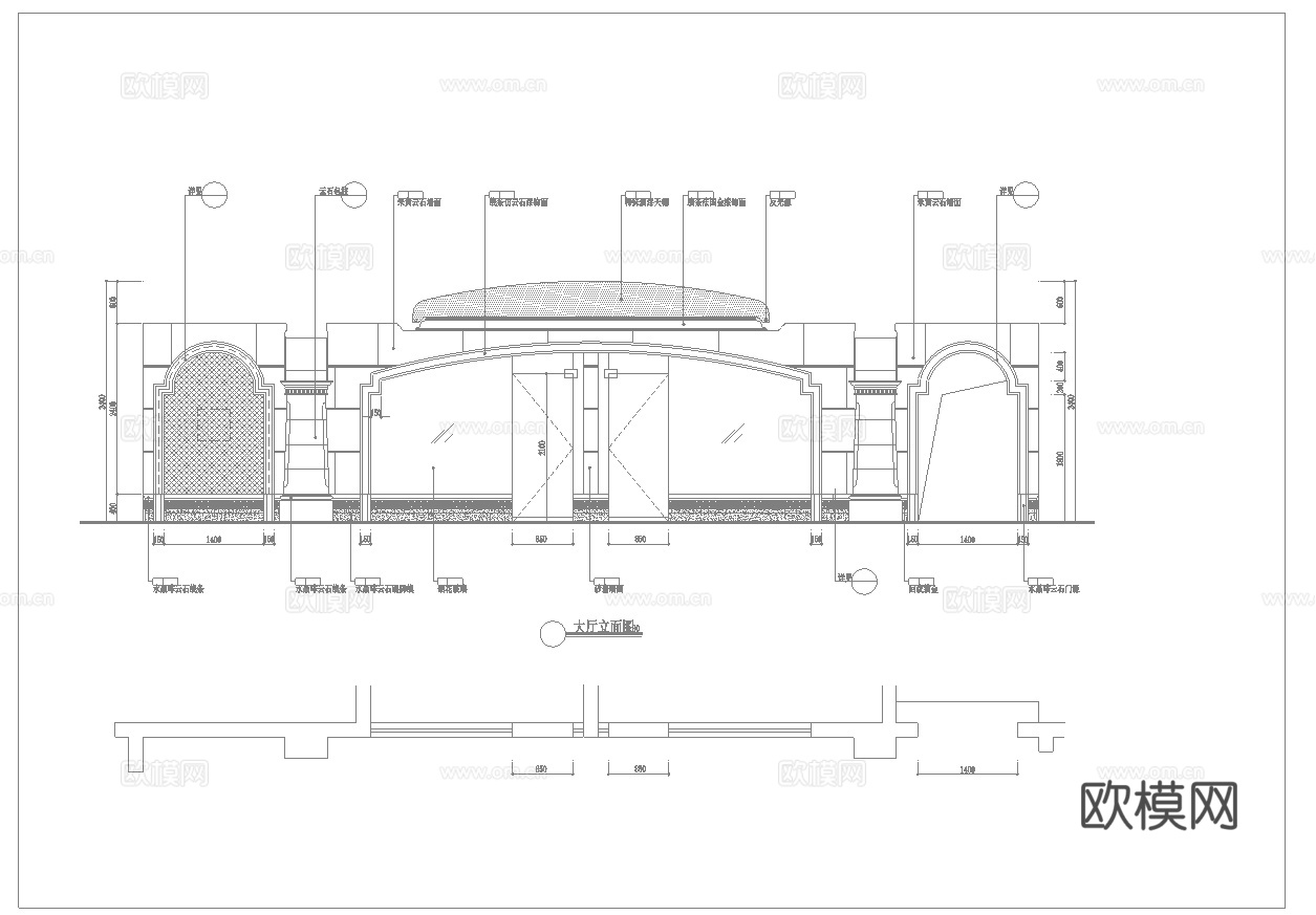 最新9套 spa 足浴店 会所 施工图合集cad施工图