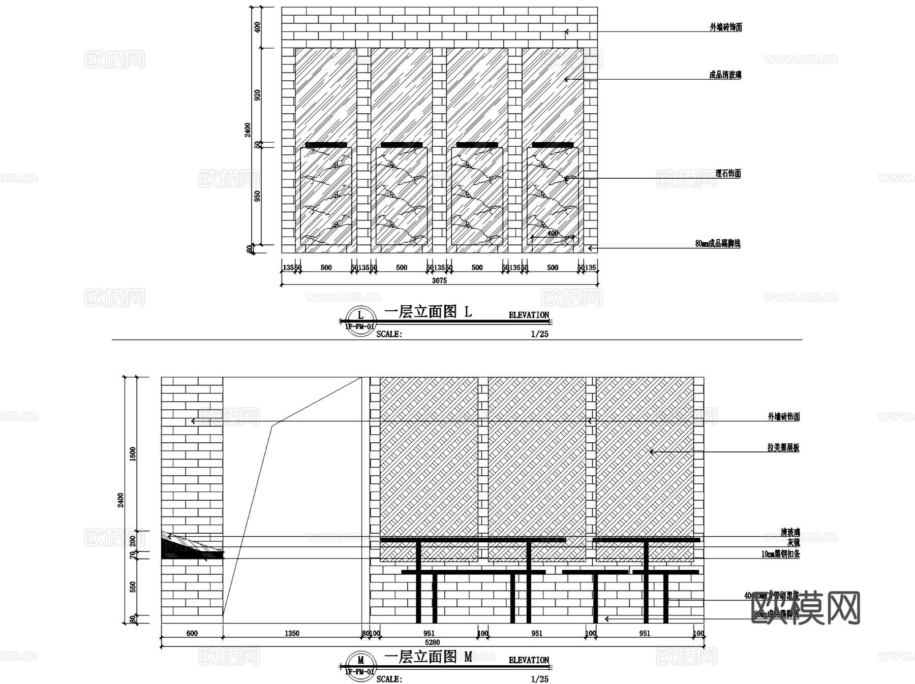 四平战役纪念博物馆室内工装CAD施工图cad施工图